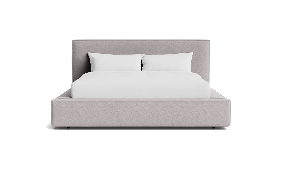Metro King Bed (Silver Grey)