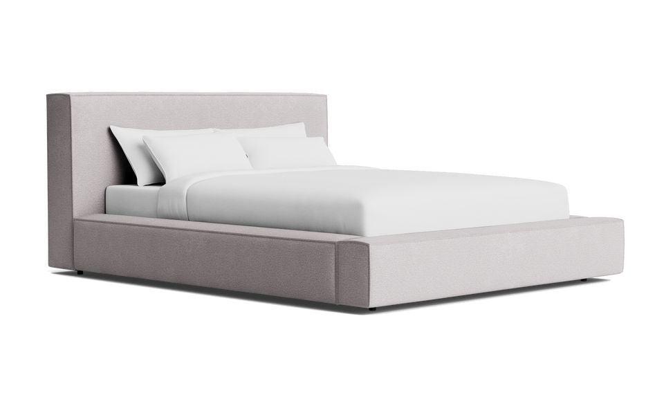 Metro King Bed (Silver Grey)