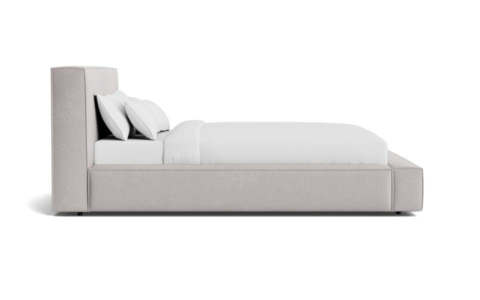 Metro Queen Bed (Silver Grey)