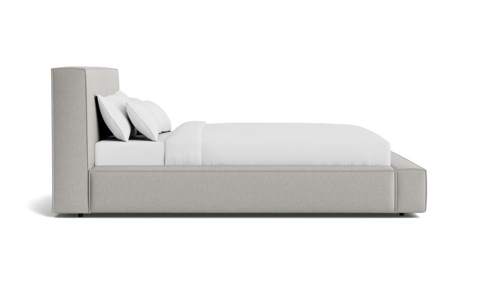 Metro King Bed (Light Grey)