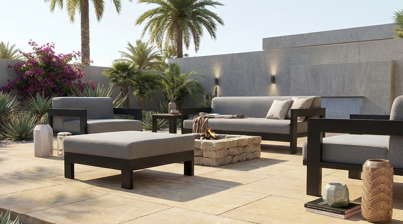 Metro Outdoor Set MOD2-Black & Grey