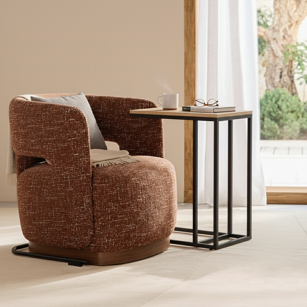 Swift Side Table-ST1-BN