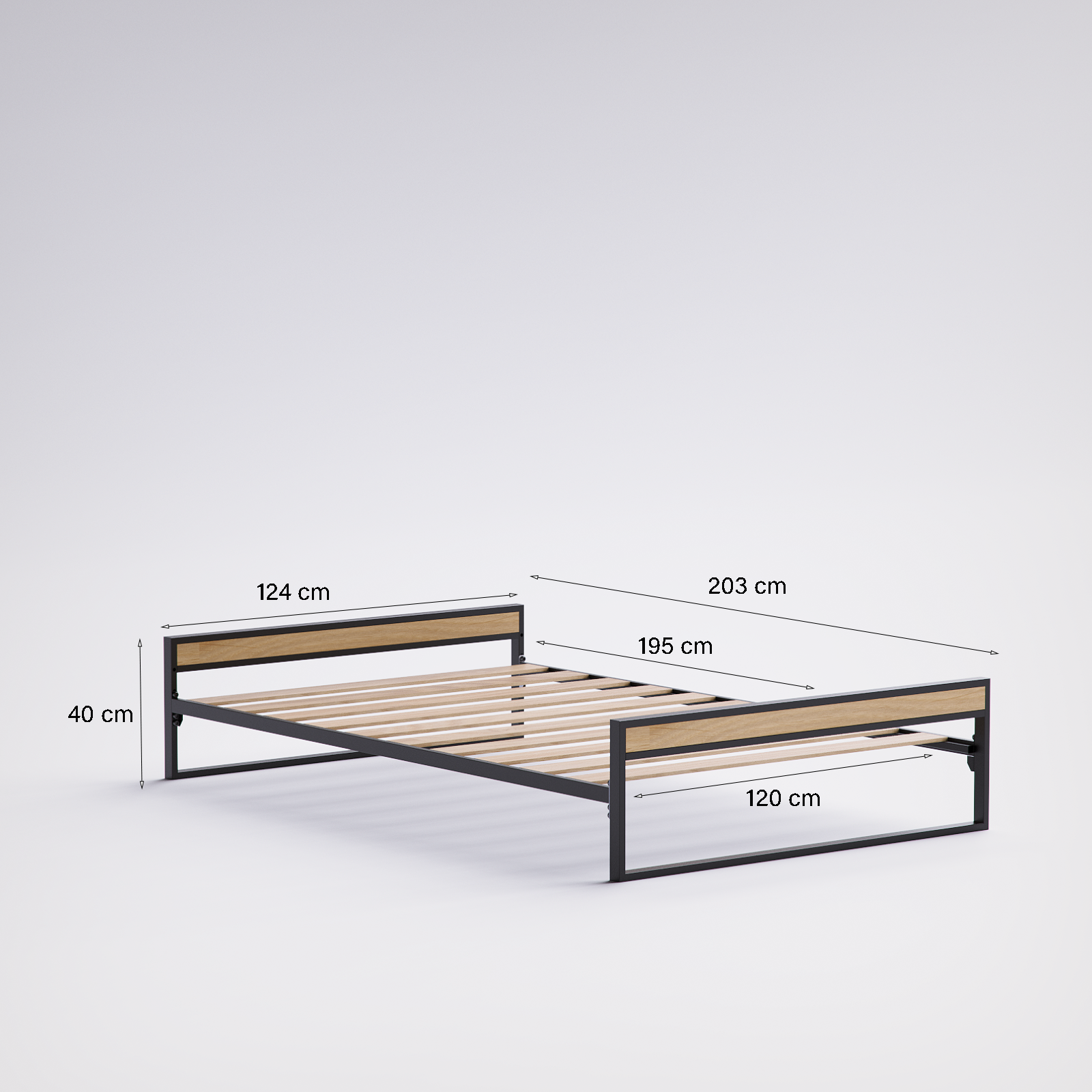 Swift Bed 120-SB120-WN