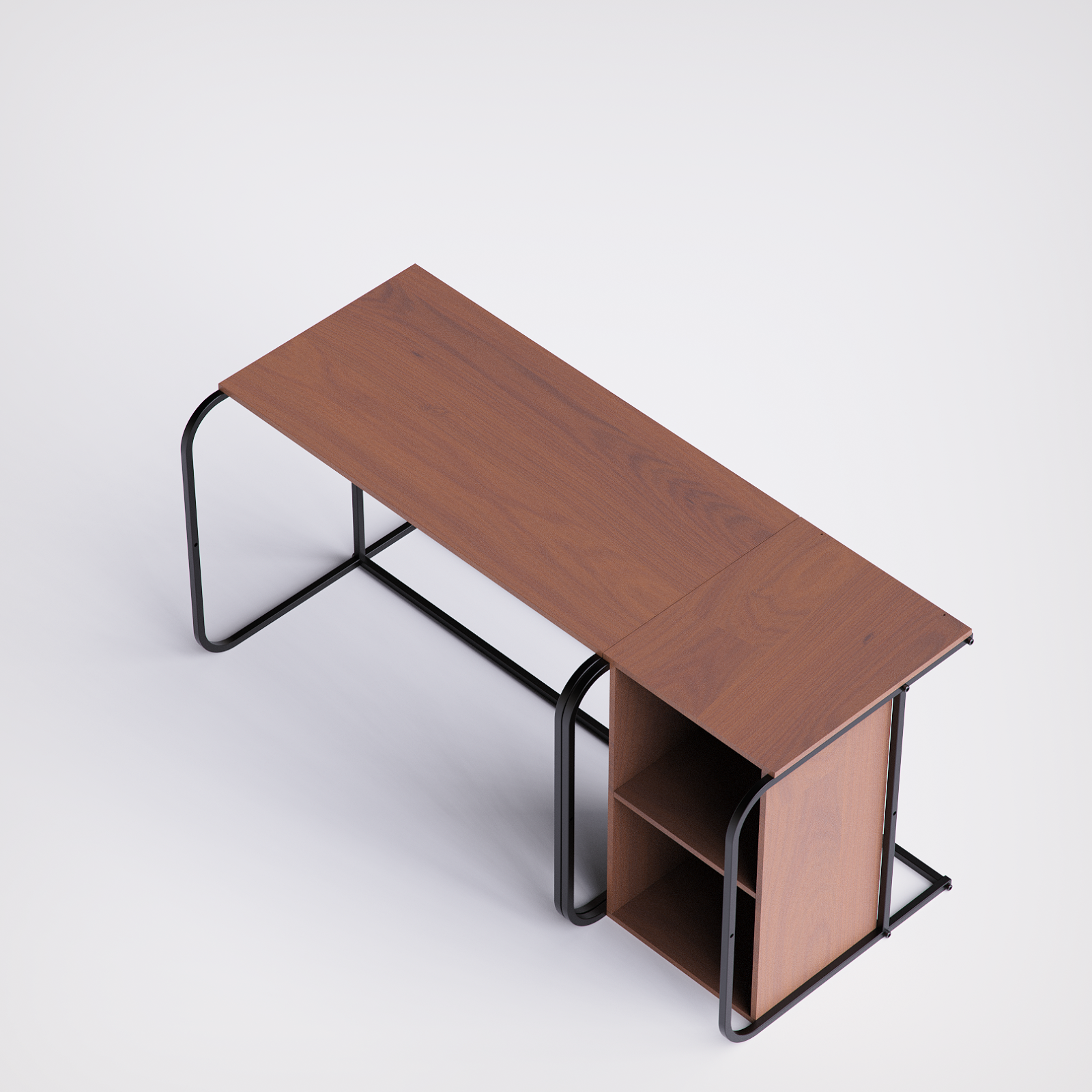 Swift Desk With Cabinet -SD2-BB