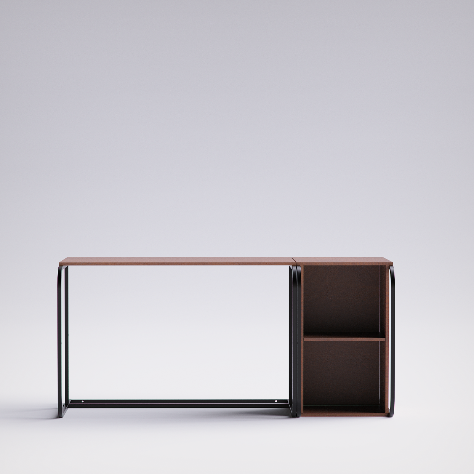 Swift Desk With Cabinet -SD2-BB