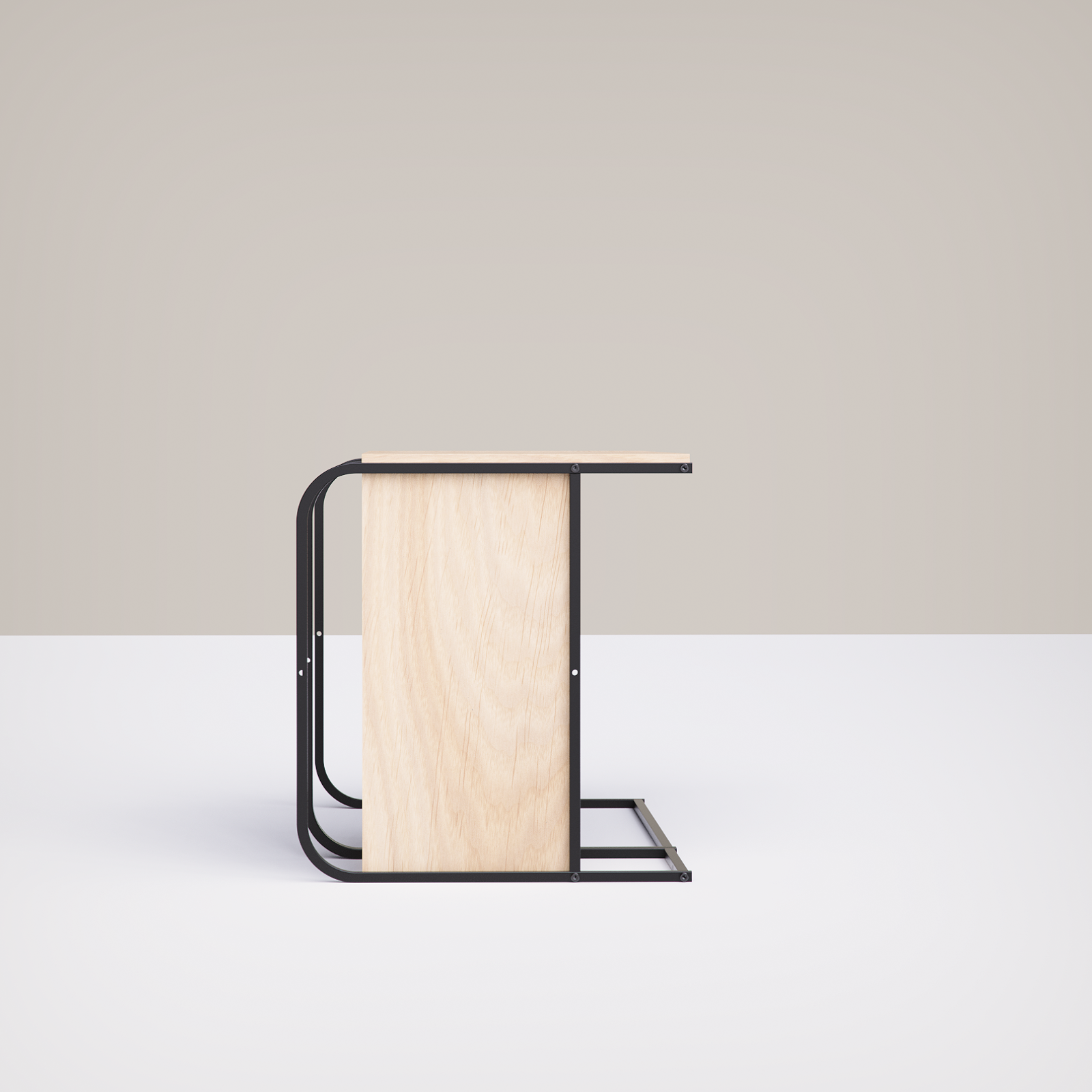 Swift Desk With Cabinet -SD2-BN