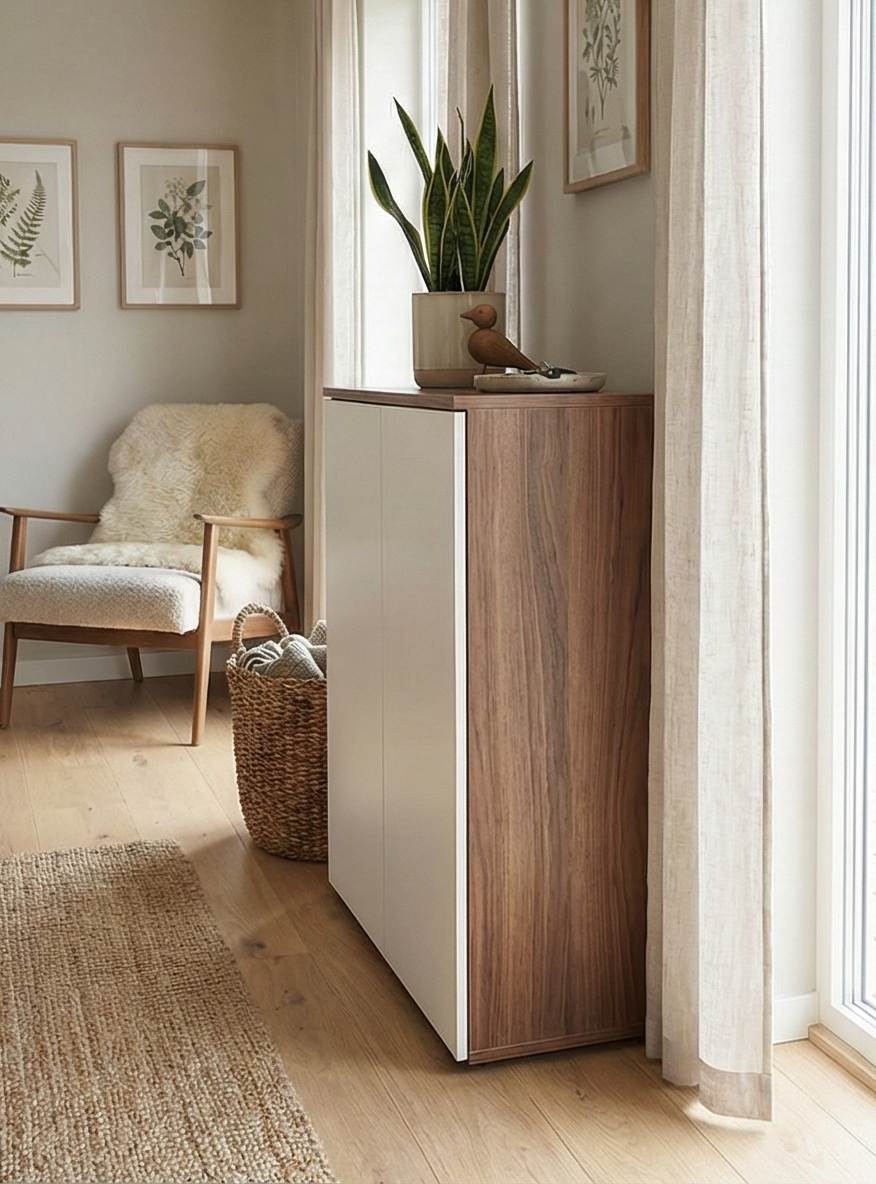 Swift Shoe Cabinet SC1-BW- جزامه مودرن