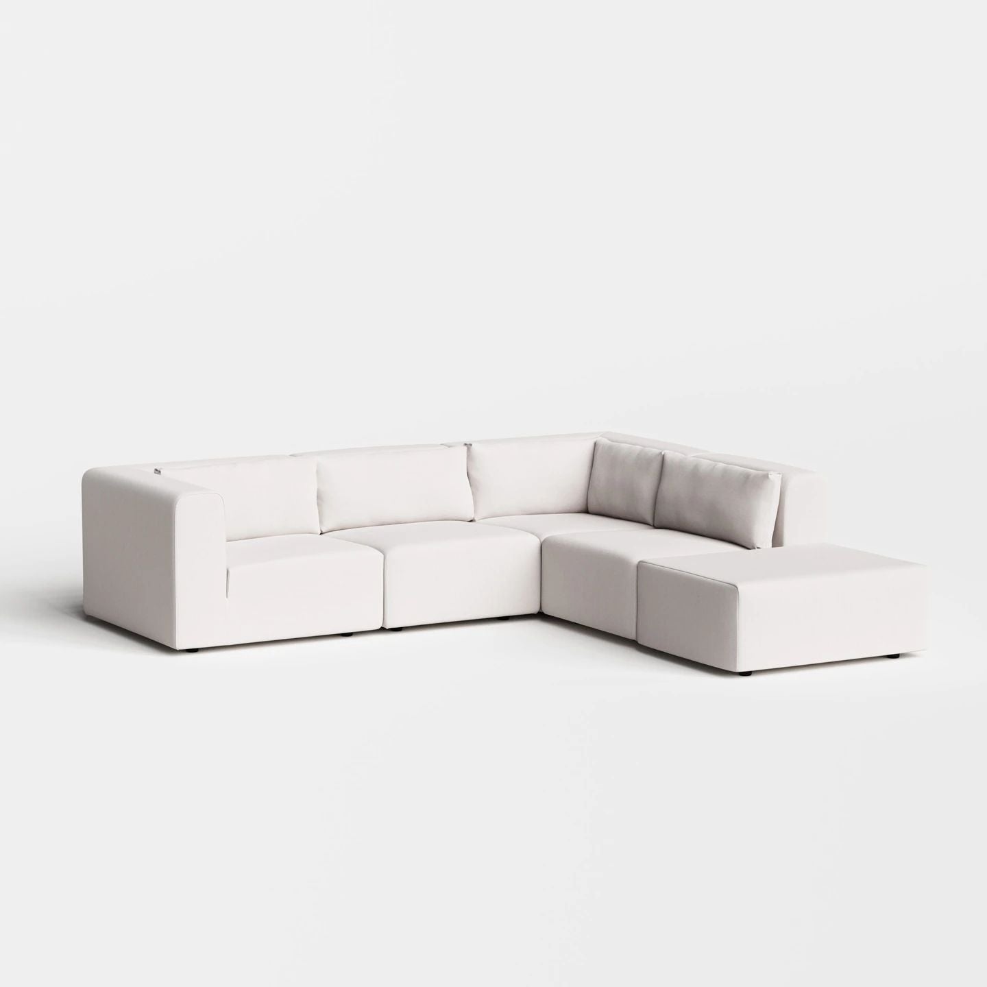 Urban Four Seater L Shape with Ottoman