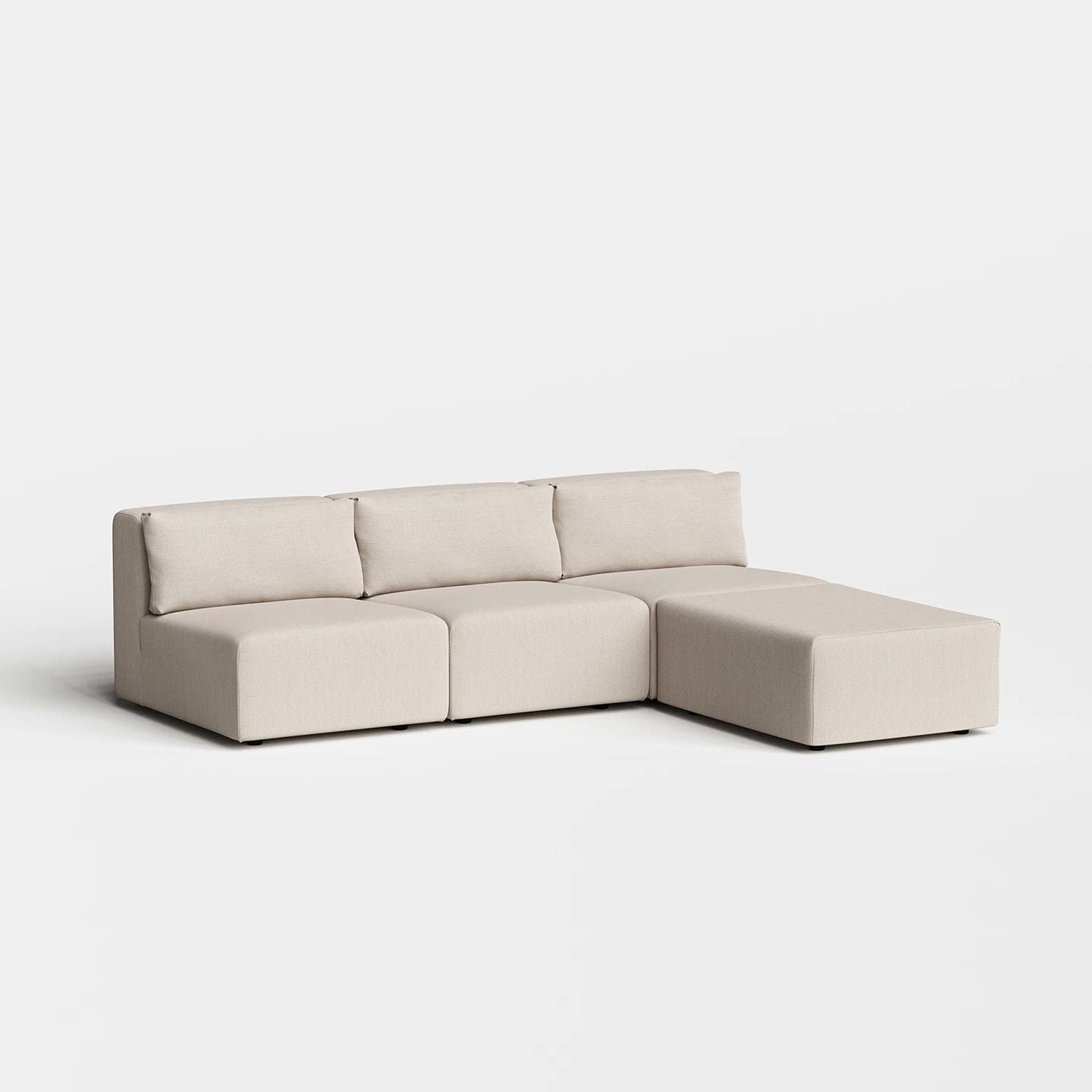 Urban Three Seater Lounge with Ottoman