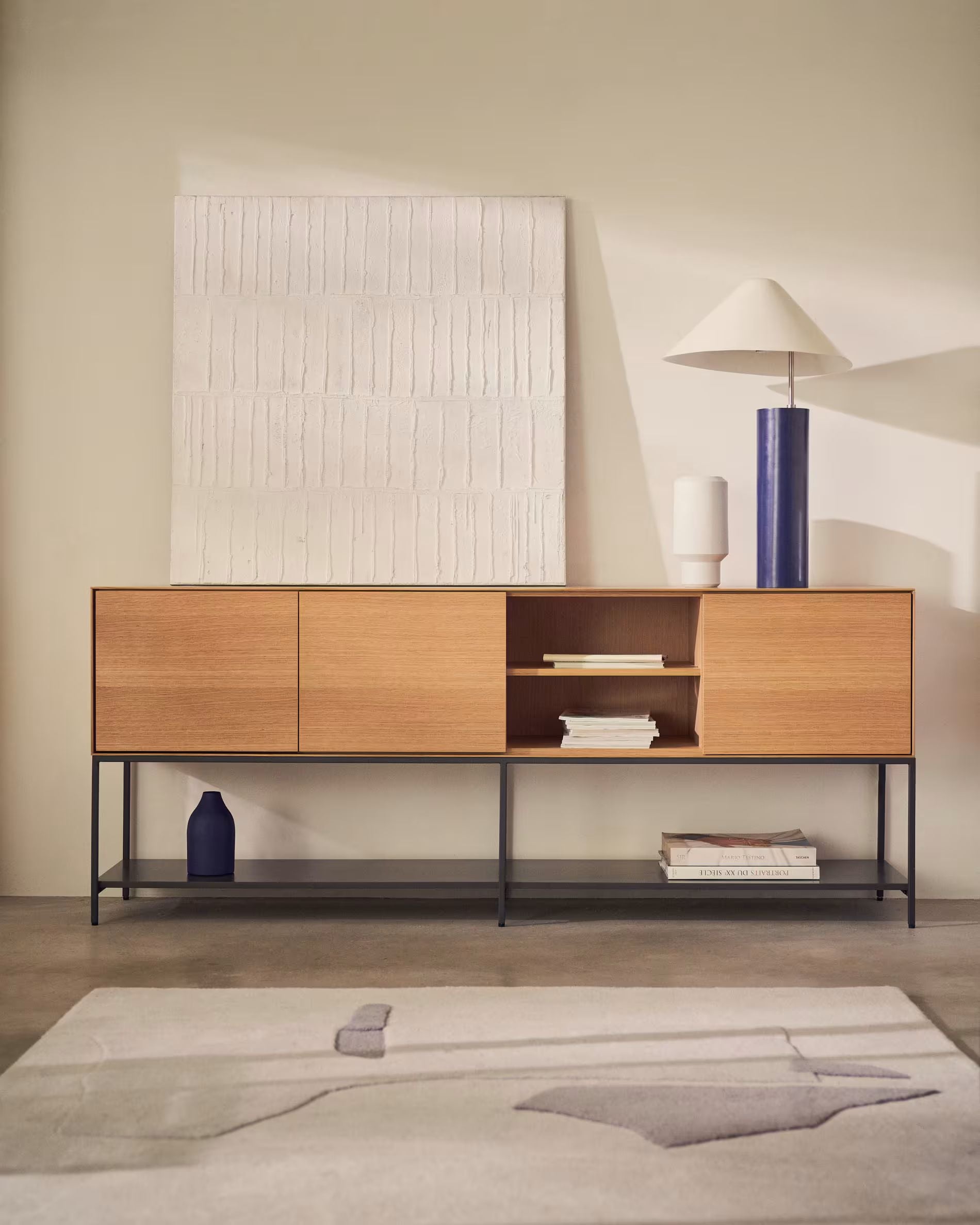 Urban 3 Door Sideboard (Natural)