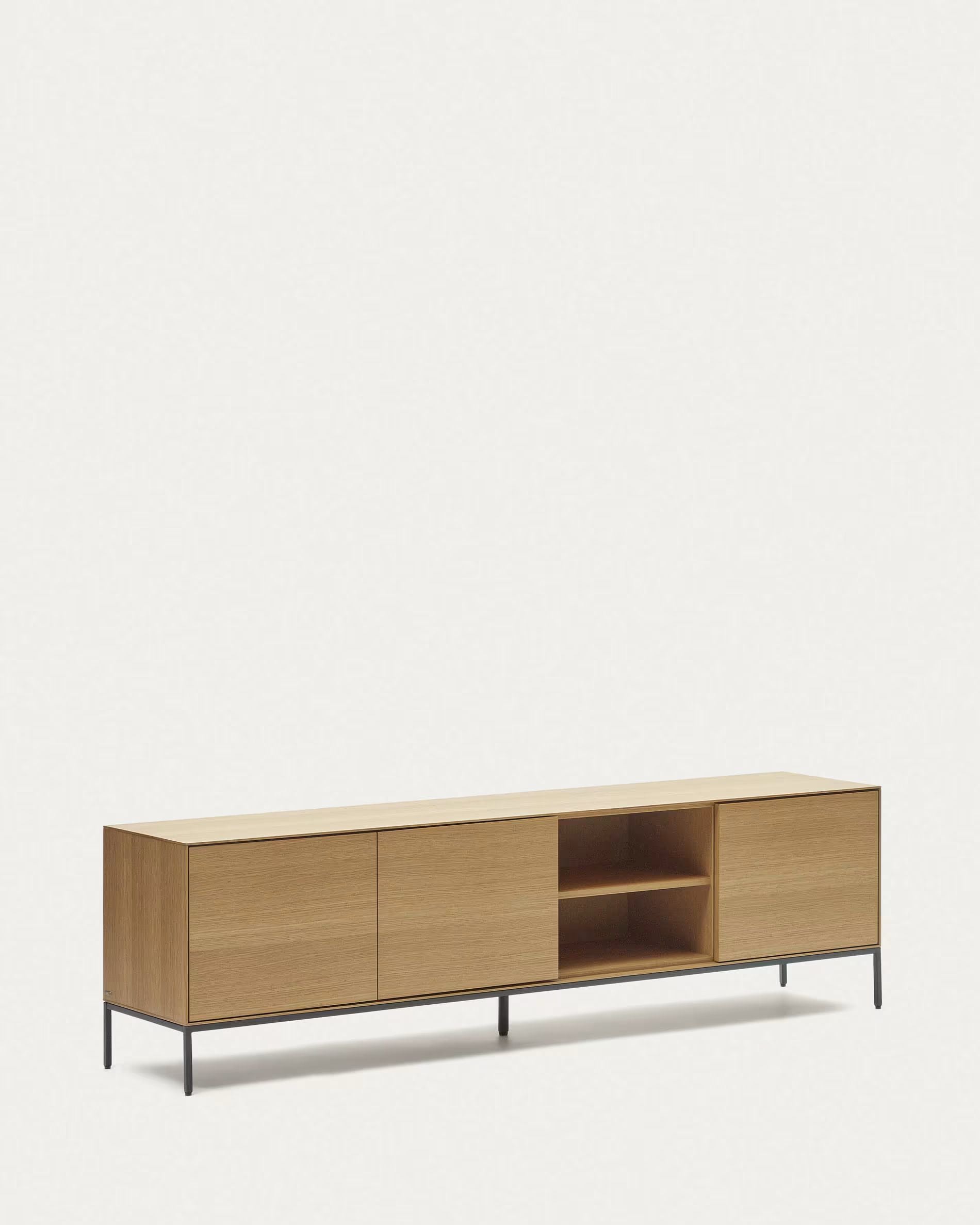 Urban 3 Door TV Unit (Natural)-USB8-N