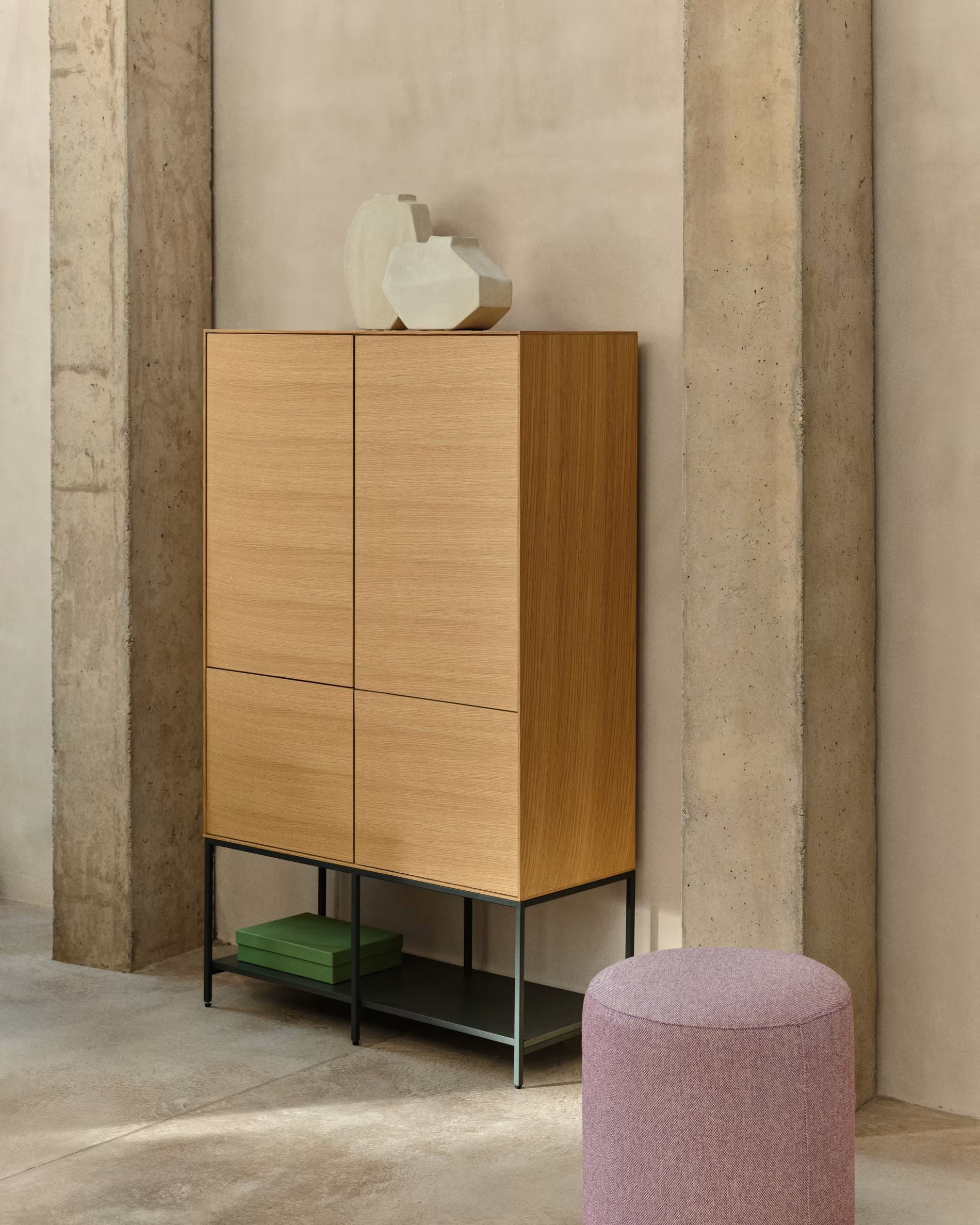 Urban 4 Door Sideboard (Natural)