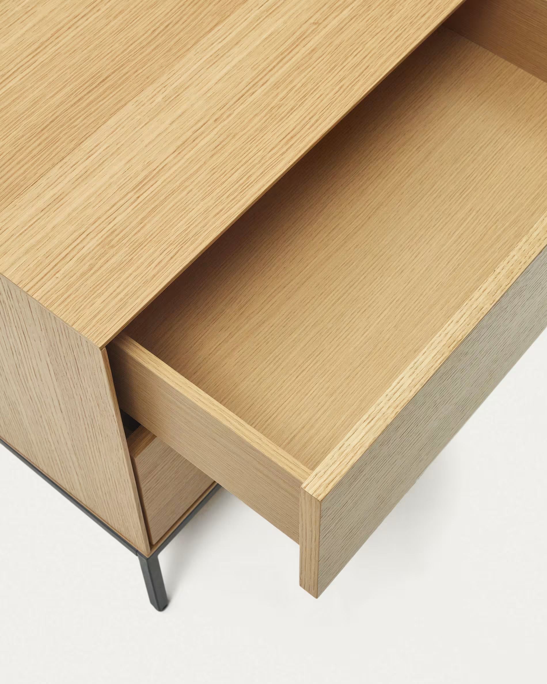 Urban Bedside Table (Natural)-USB-N