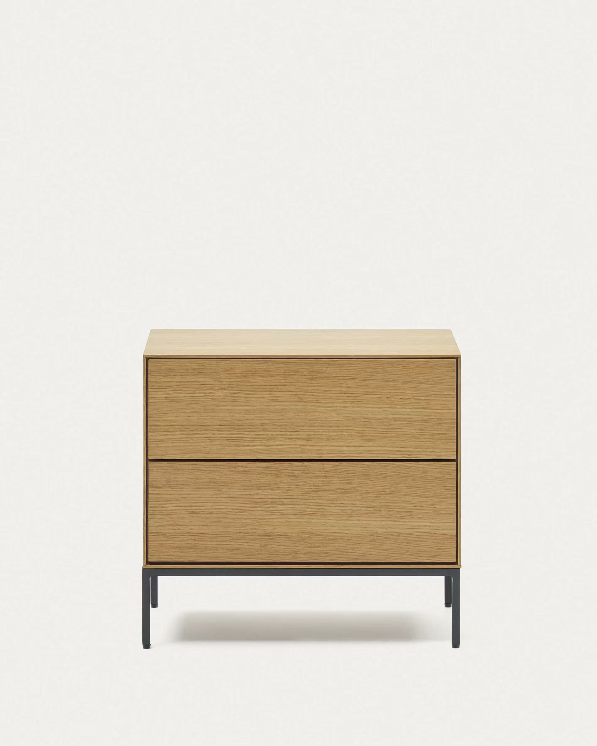 Urban Bedside Table (Natural)-USB-N