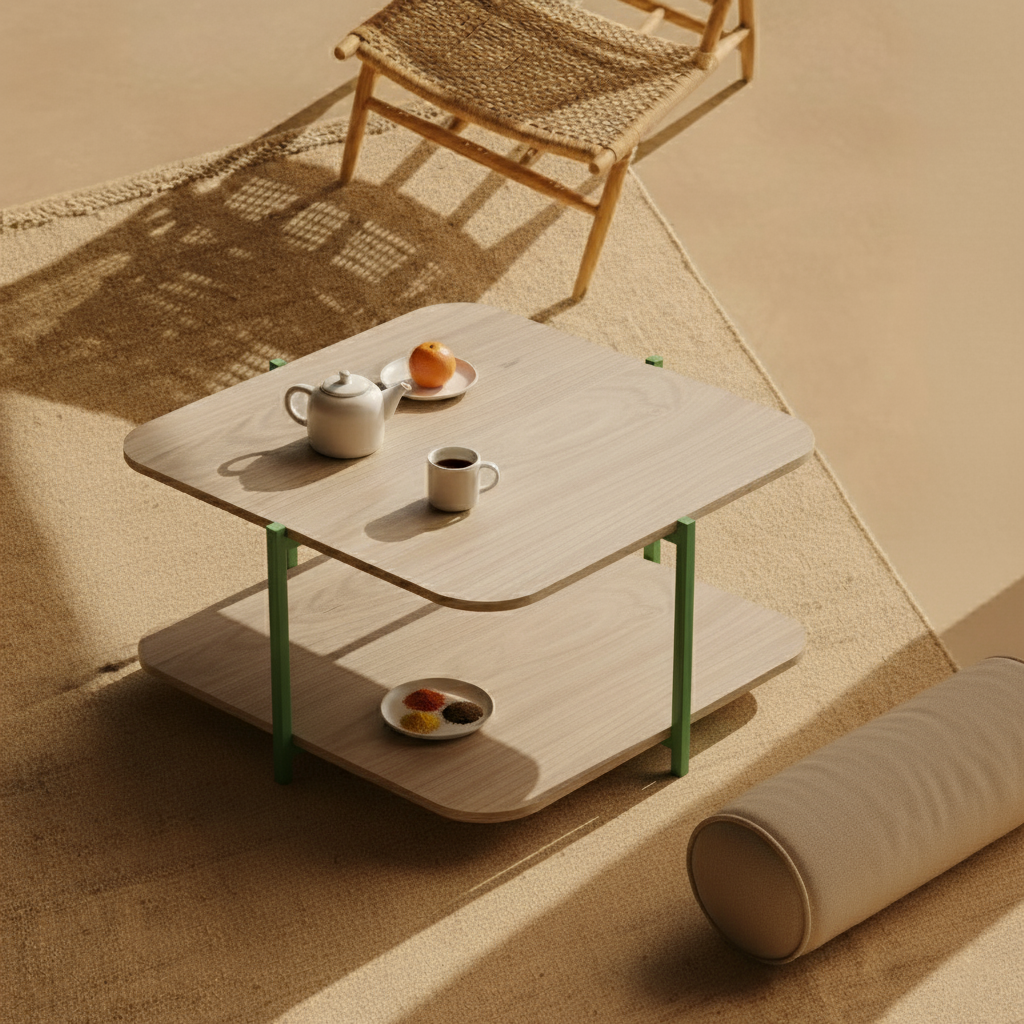 Urban Block Duo Table UBD-GN