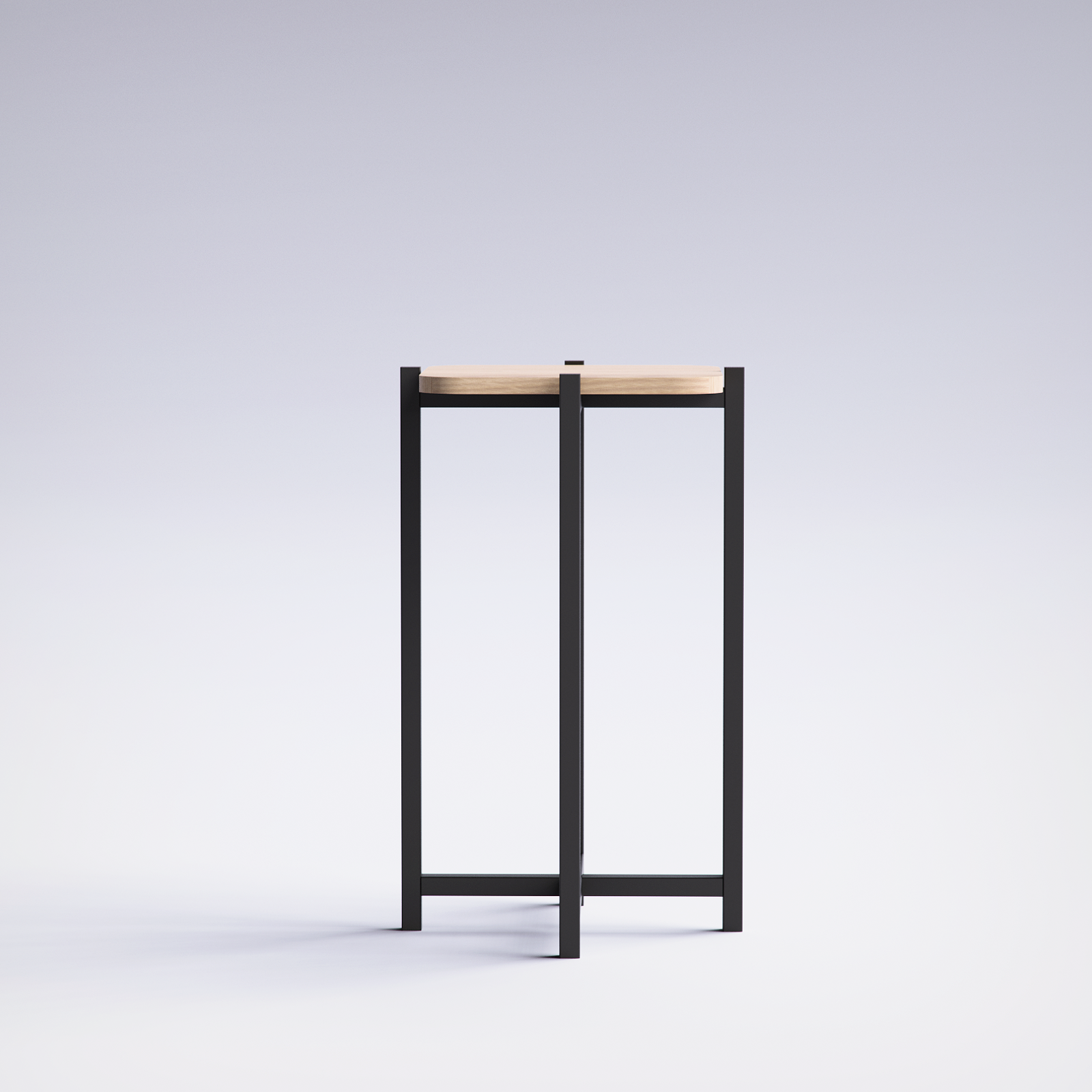 Urban Block Side Table UBST-BN