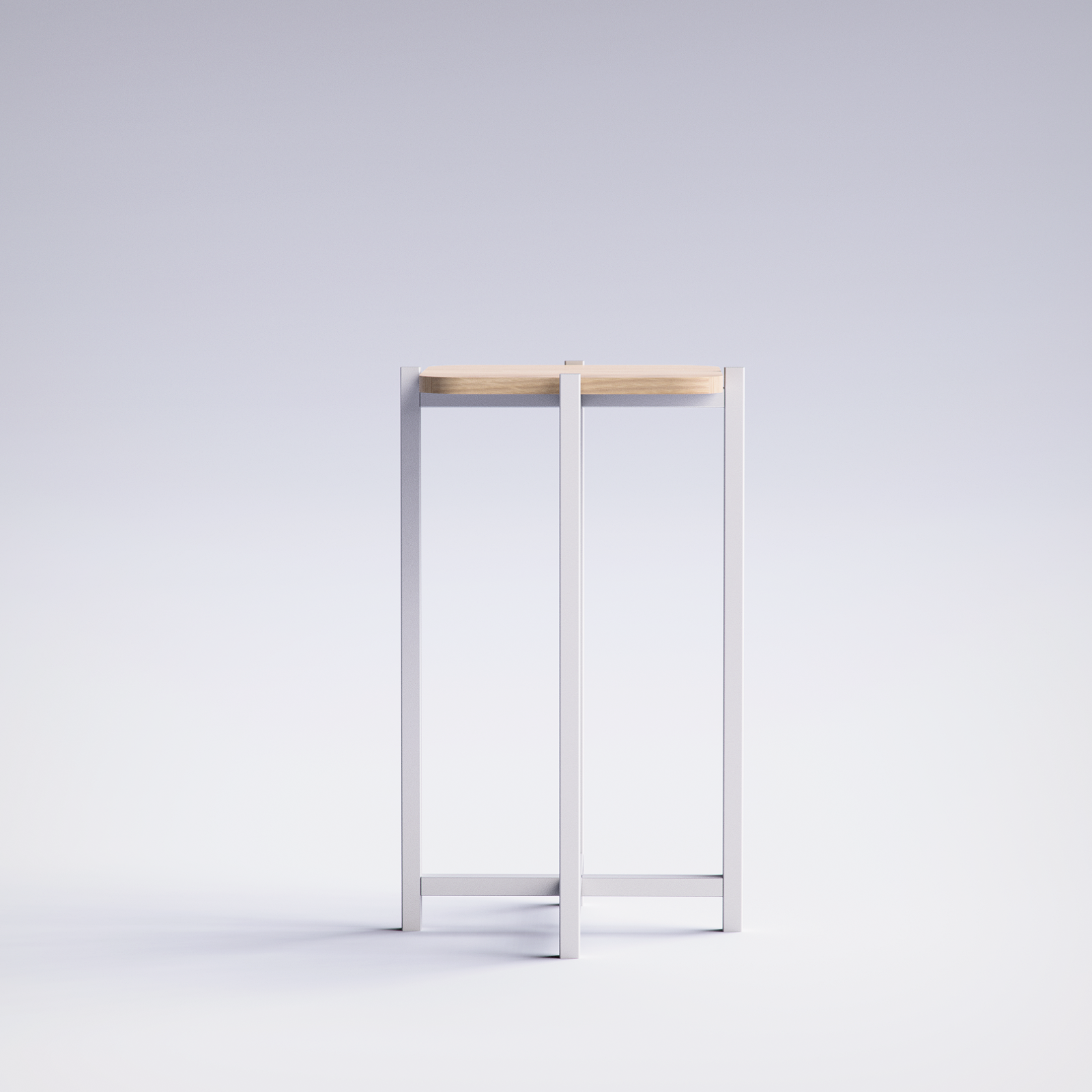 Urban Block Side Table UBST-WN