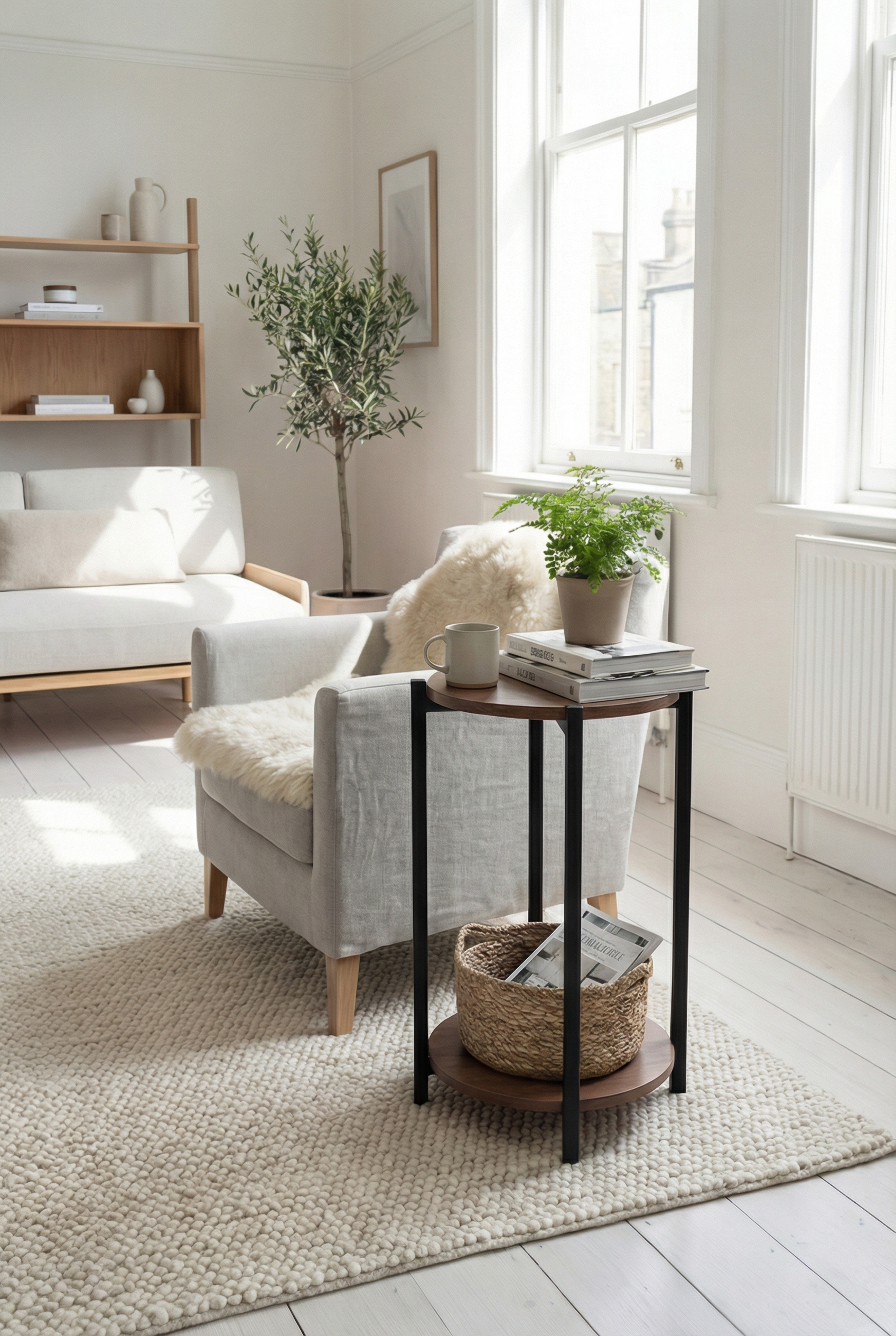 Urban Duo Side Table -UDST-BB