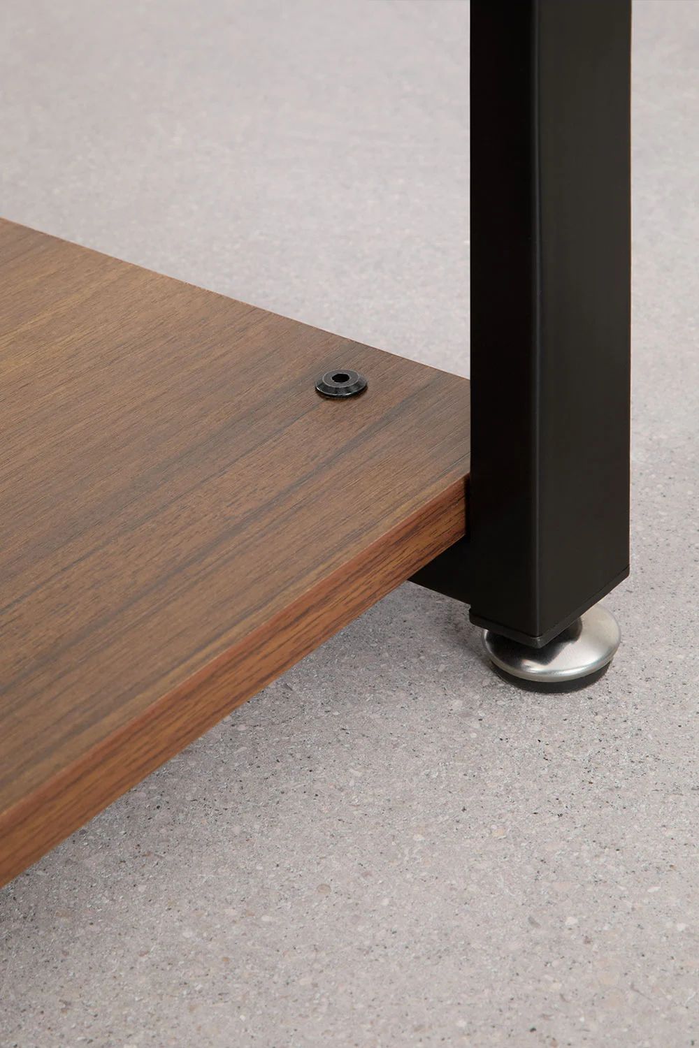 Urban Open Corner Modular Wardrobe 5-Piece in Steel and Wood-USR15