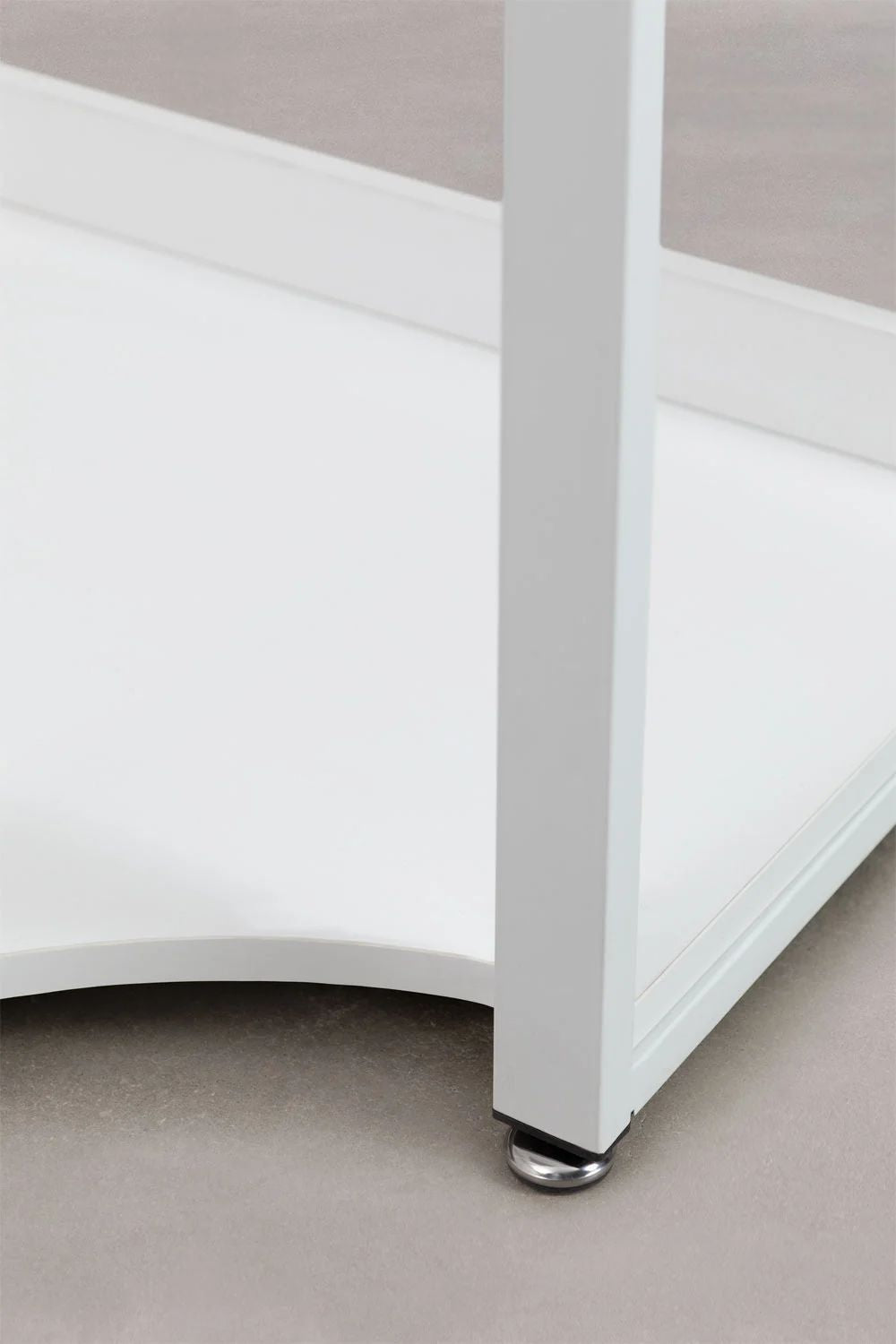 Urban Open Corner Wardrobe in Steel and Wood