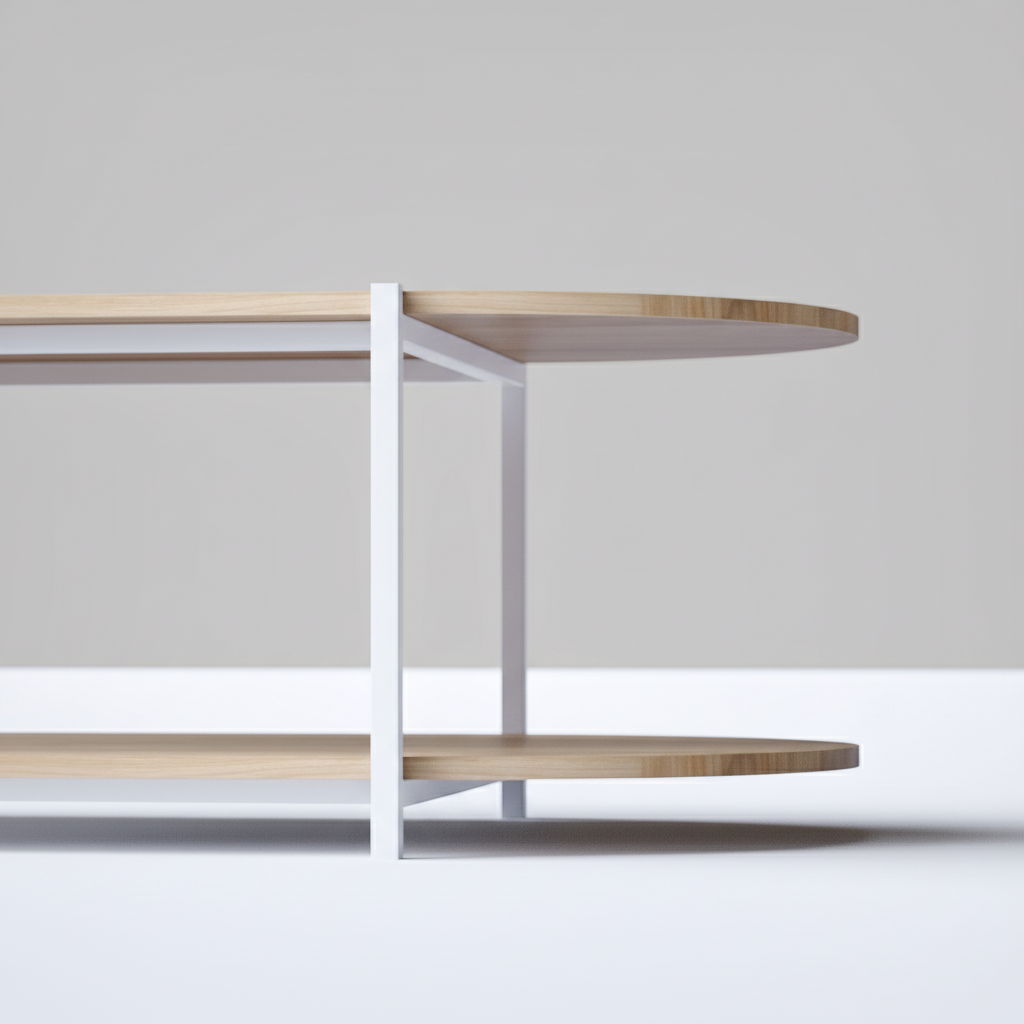 Urban Oval Duo Table UODT-WN