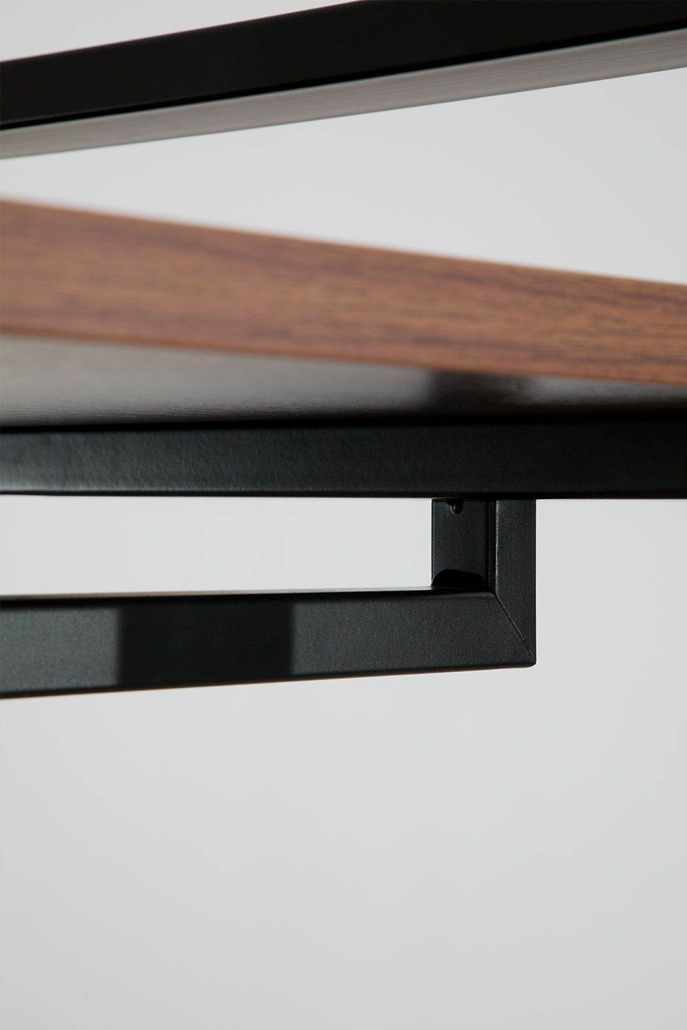 Urban Steel and Wood Coat Rack