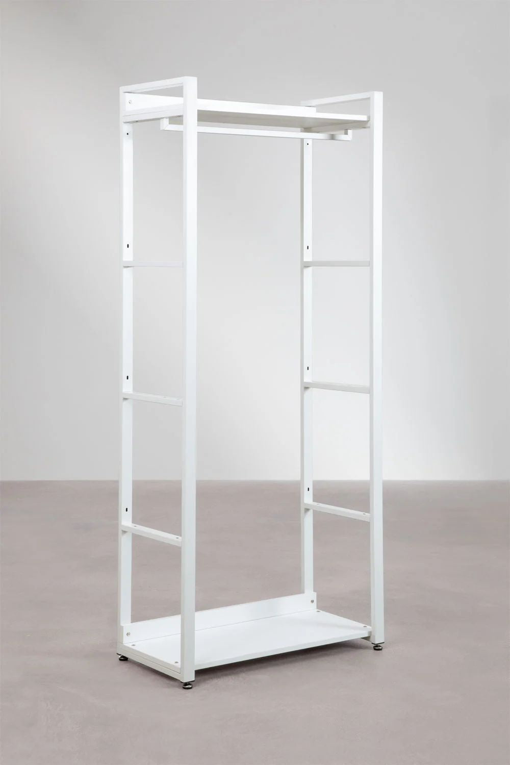 Urban Steel and Wood Coat Rack
