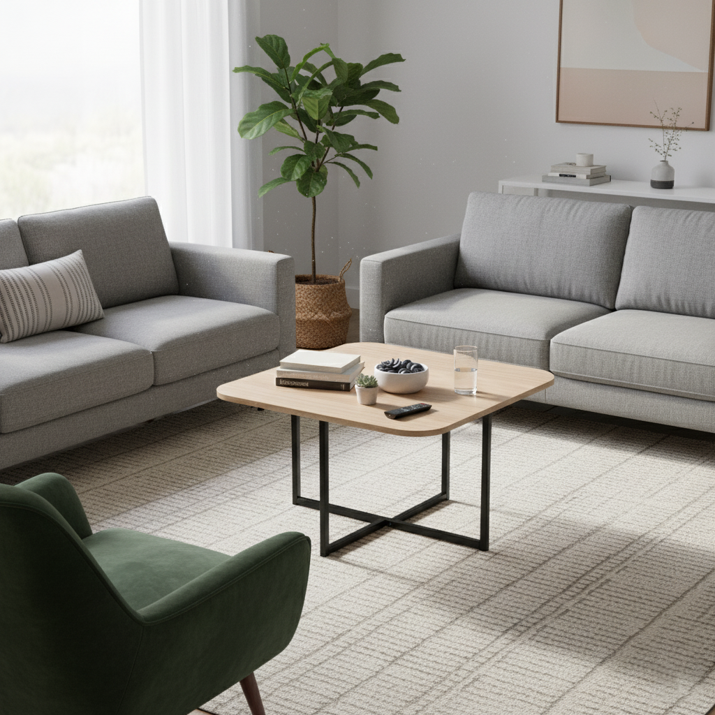 Vista Square Slim VSS-BN