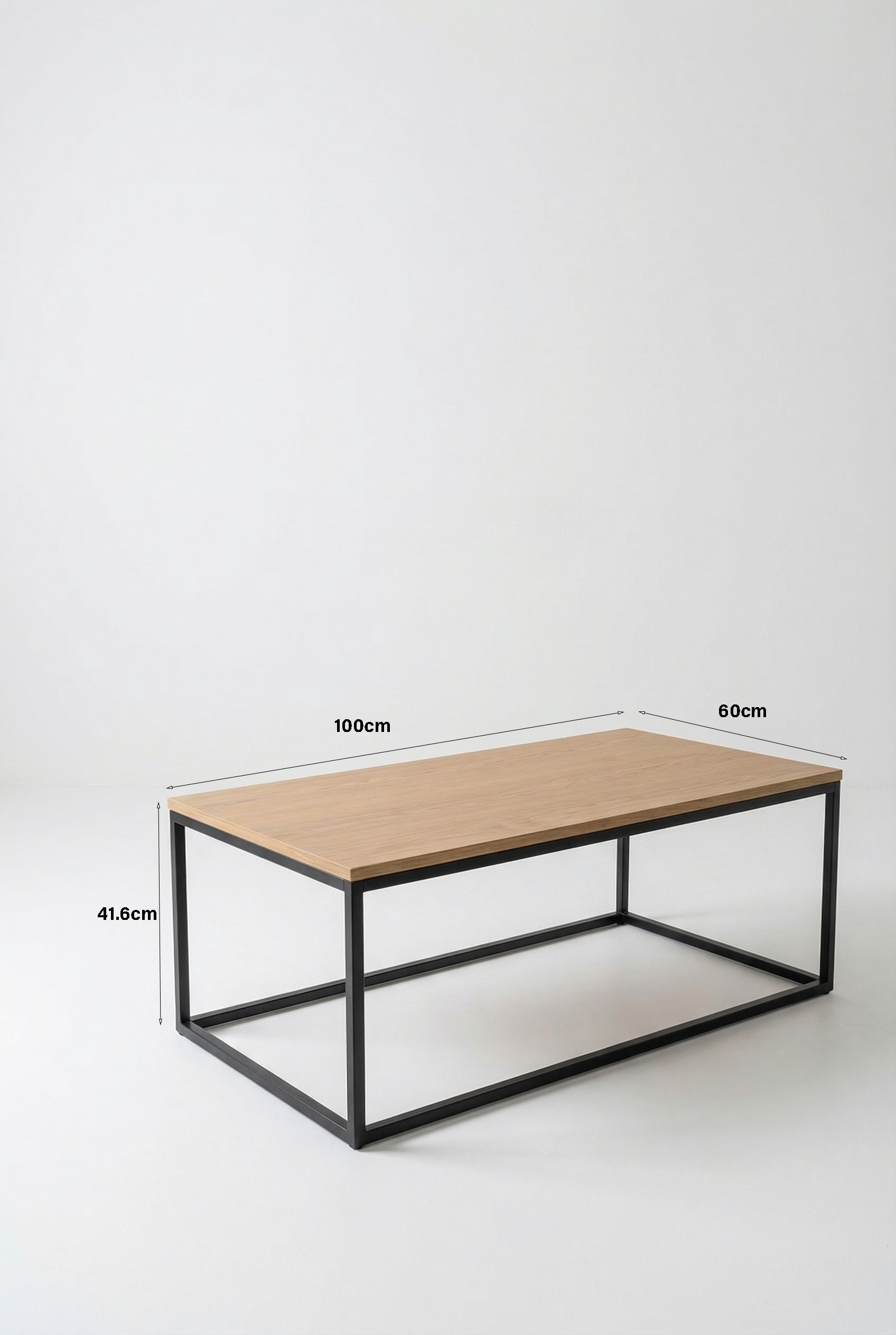 Vista Cube Coffee Table -VCC1-BN ترابيزه قهوه وسط