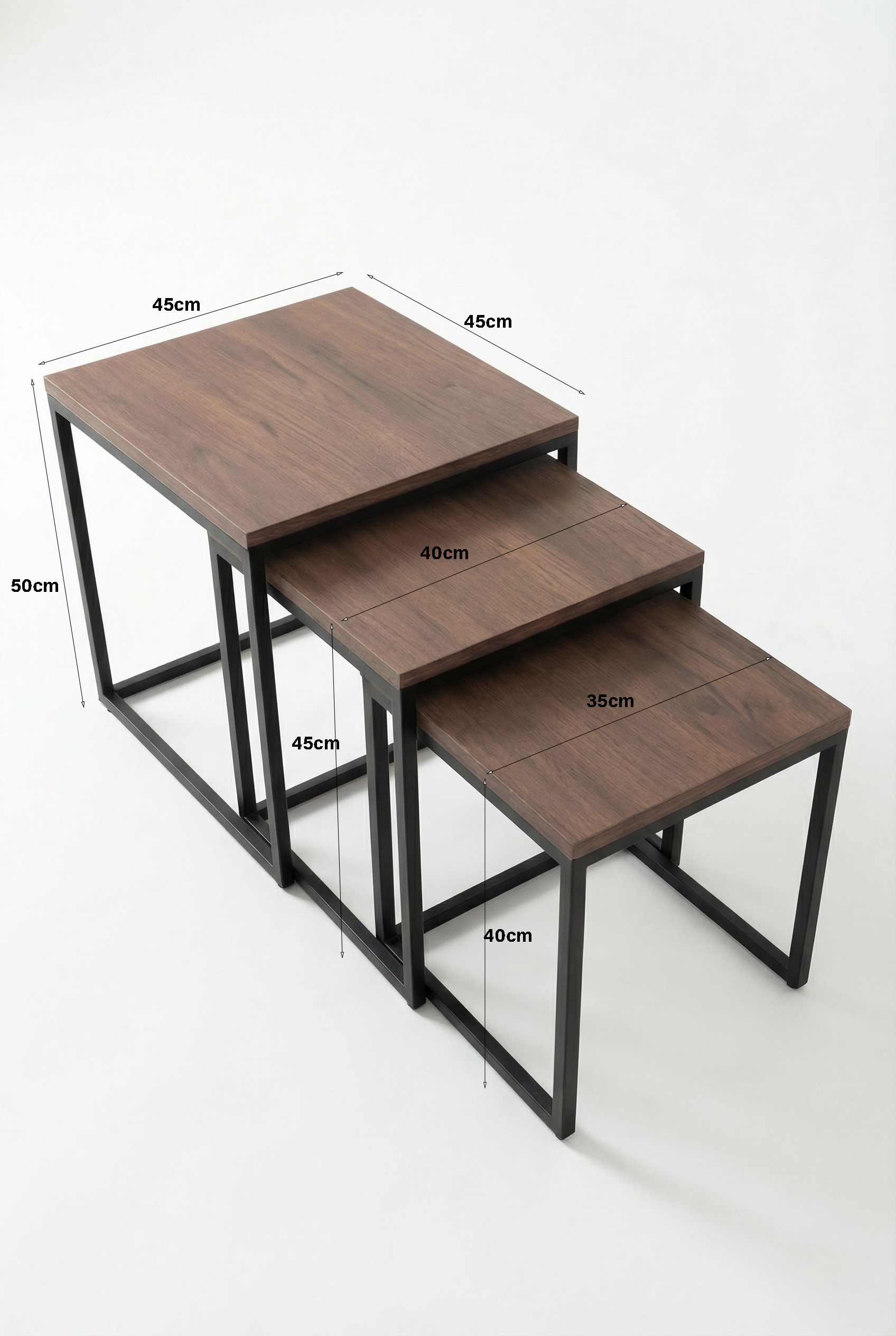 Kanso Nesting Coffee Table KNT1-BB طقم ترابيزه متداخله