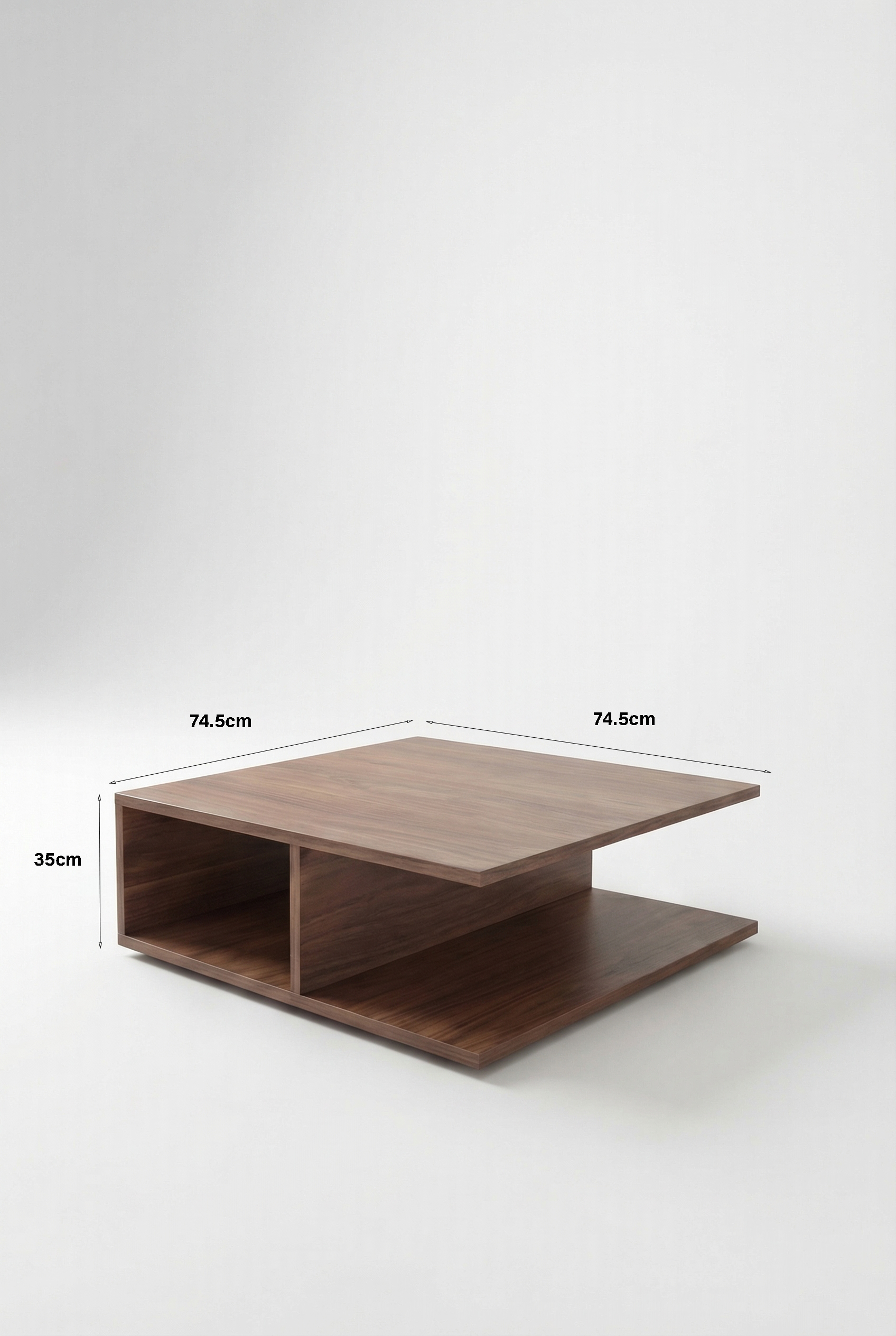 Brix Coffee Table CT3-B ترابيزه خشب مودرن