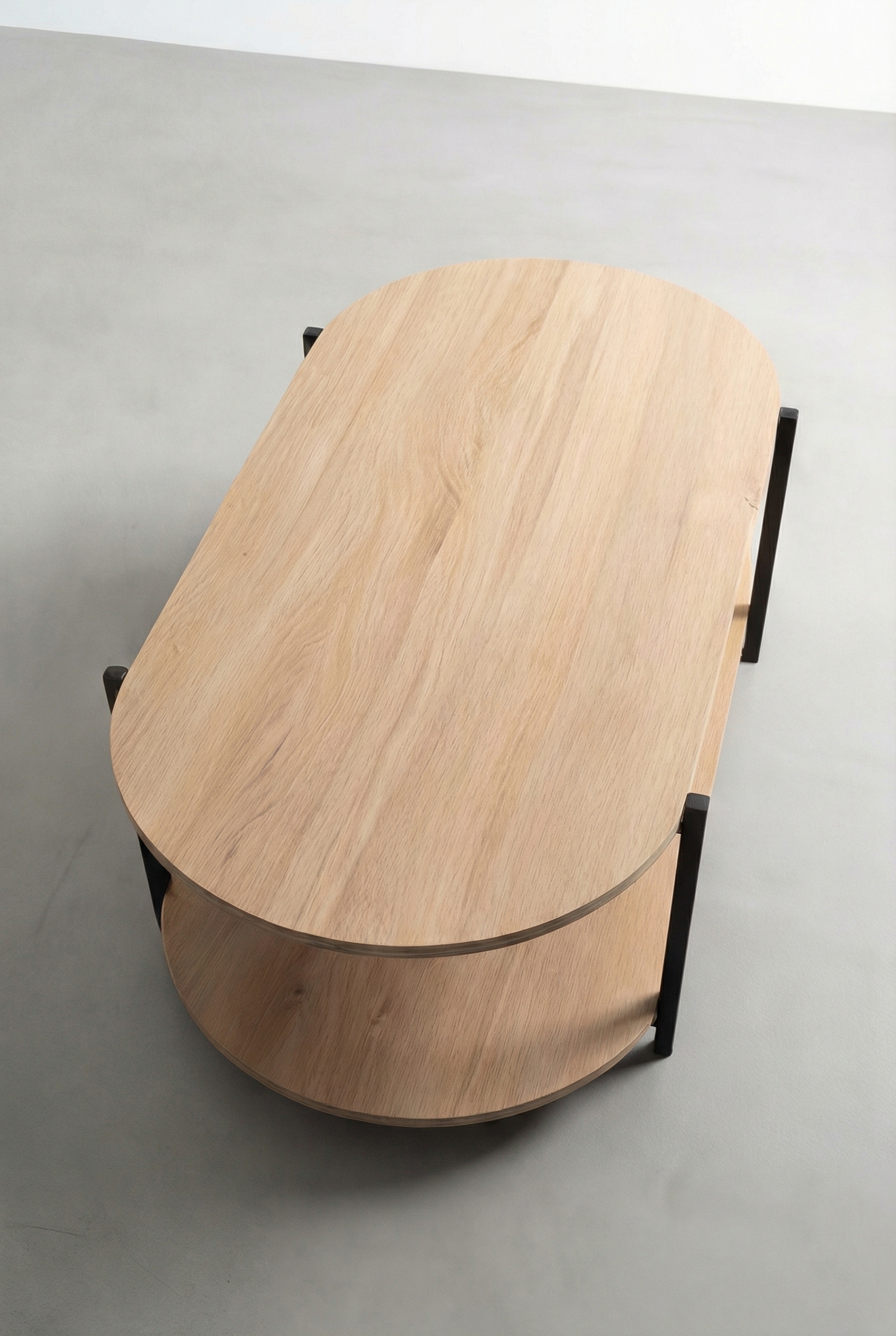 Urban Oval Duo Table UODT-BN