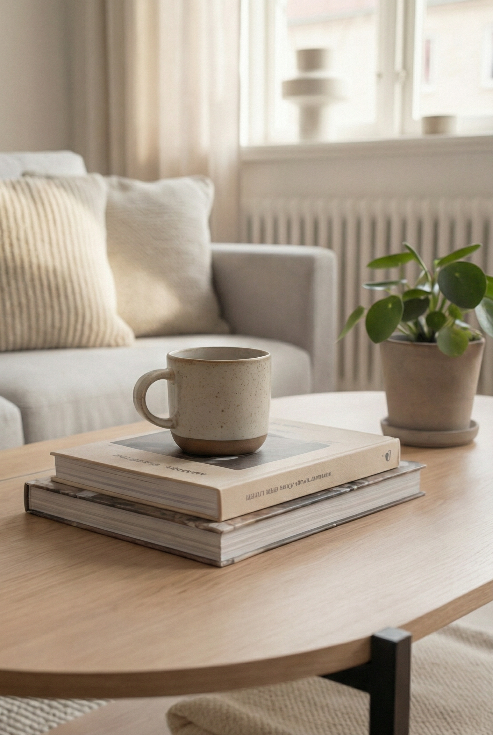 Urban Oval Duo Table UODT-BN