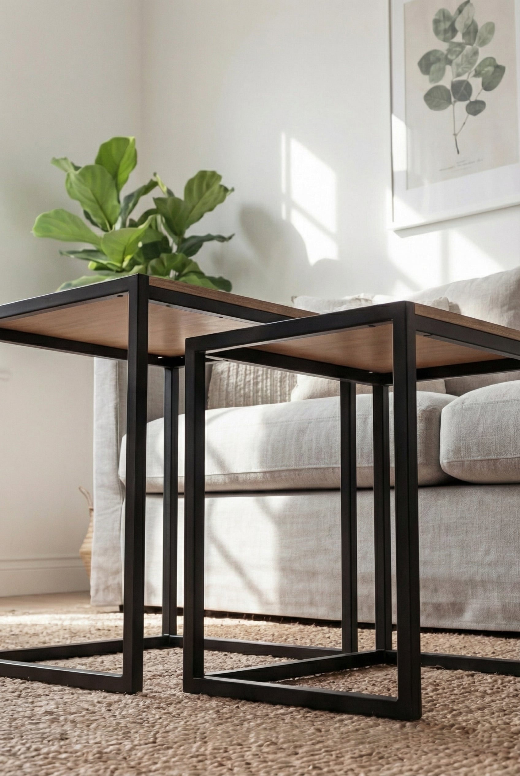 Block Nesting Table BNT1-BN طقم ترابيزه متداخله