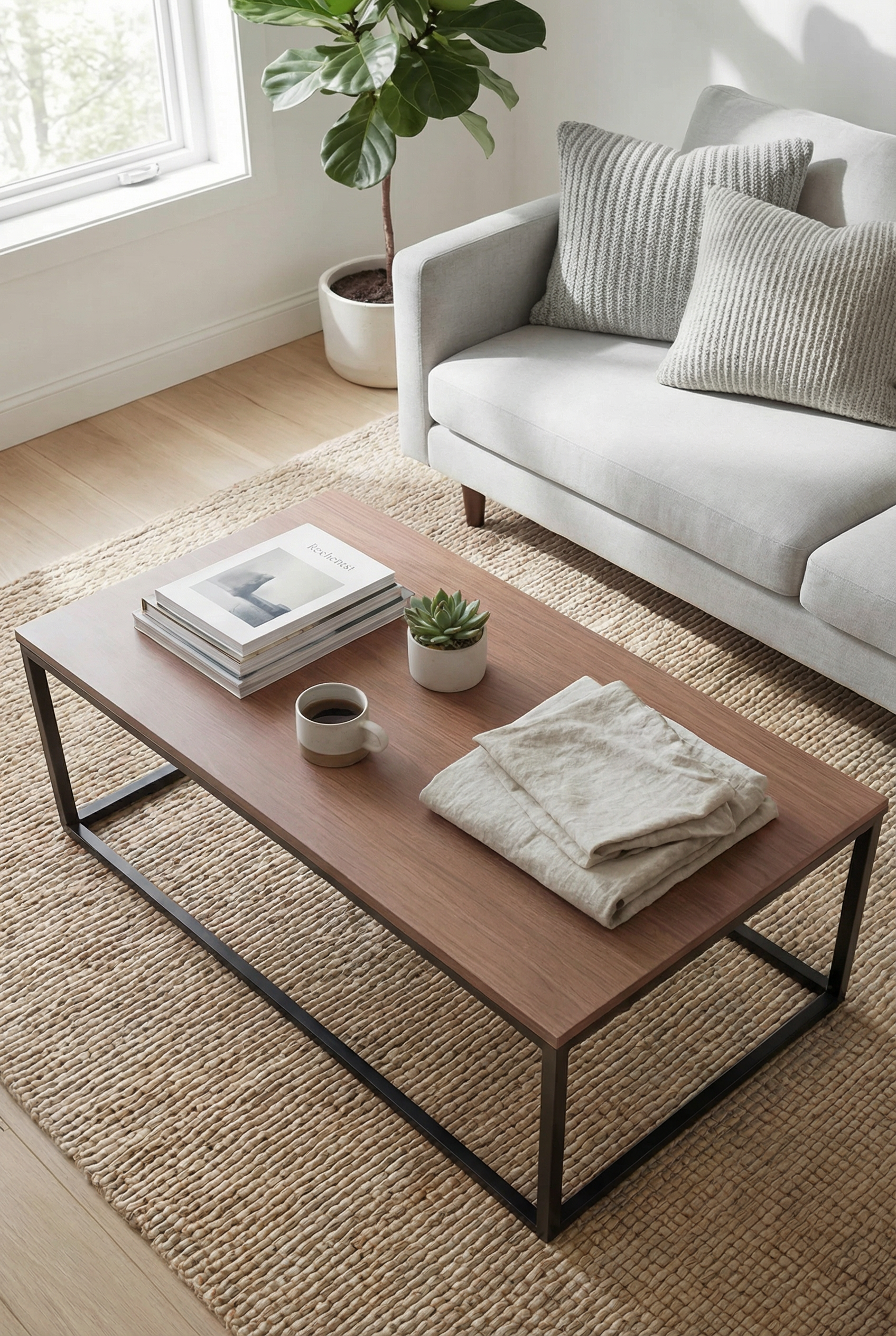 Vista Cube Coffee Table -VCC1-BB ترابيزه قهوه وسط