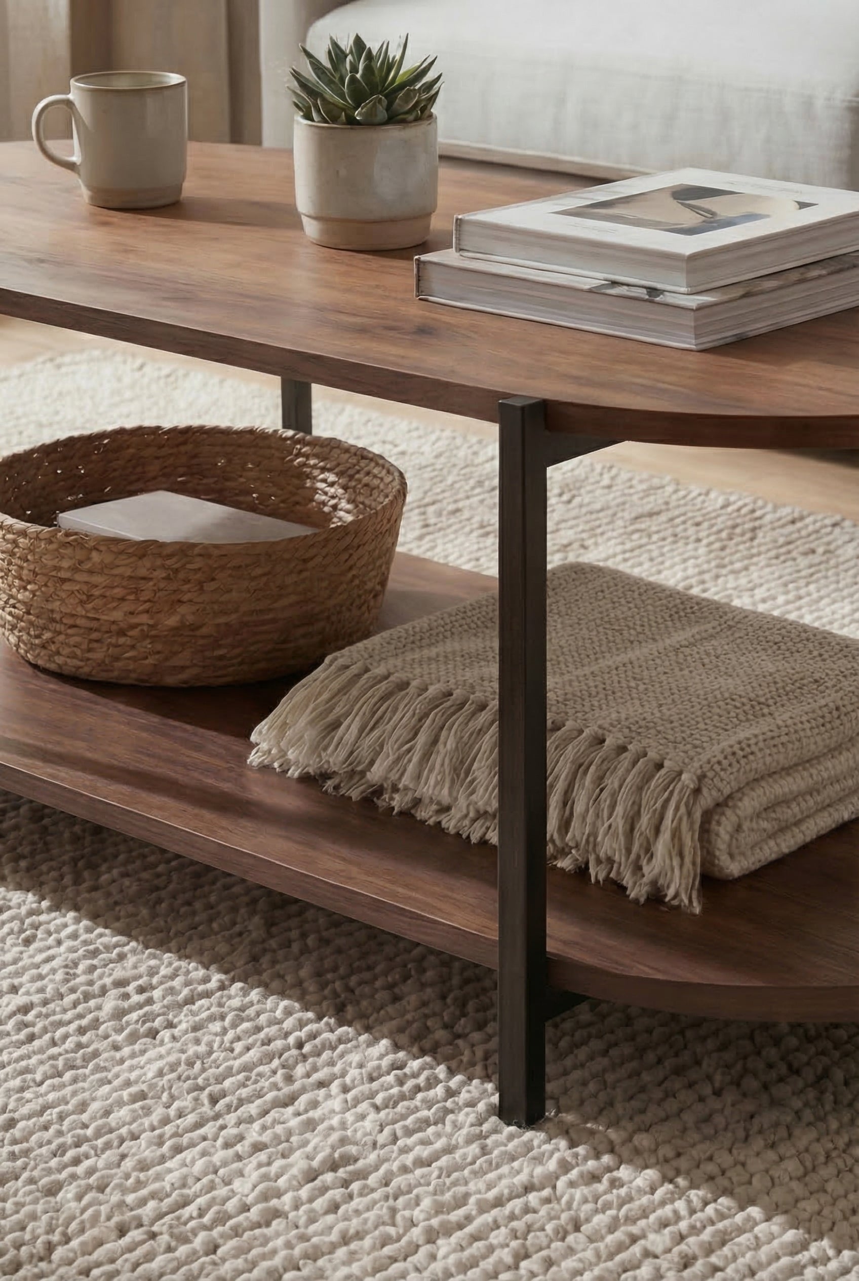 Urban Oval Duo Table UODT-BB