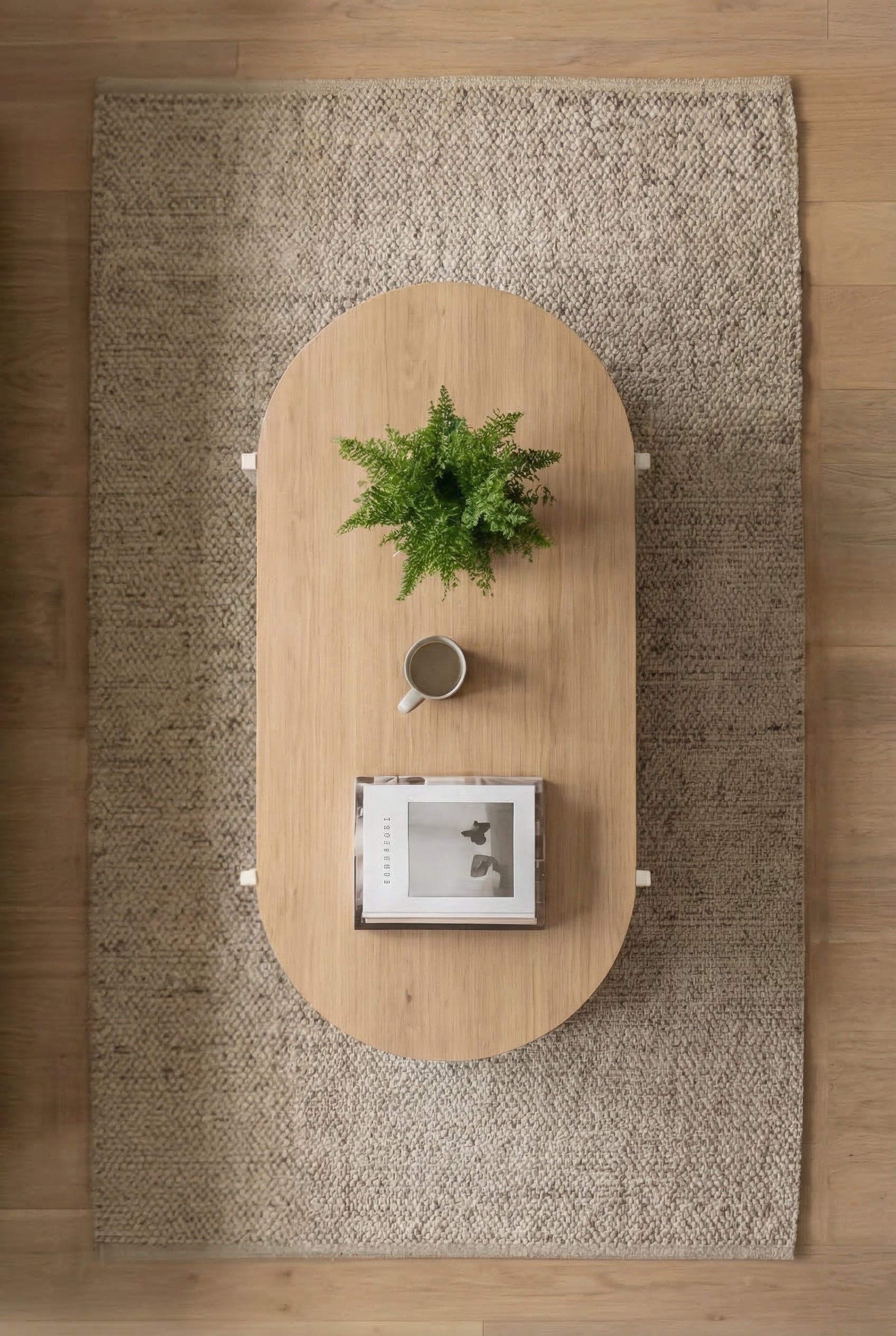 Urban Oval Duo Table UODT-WN