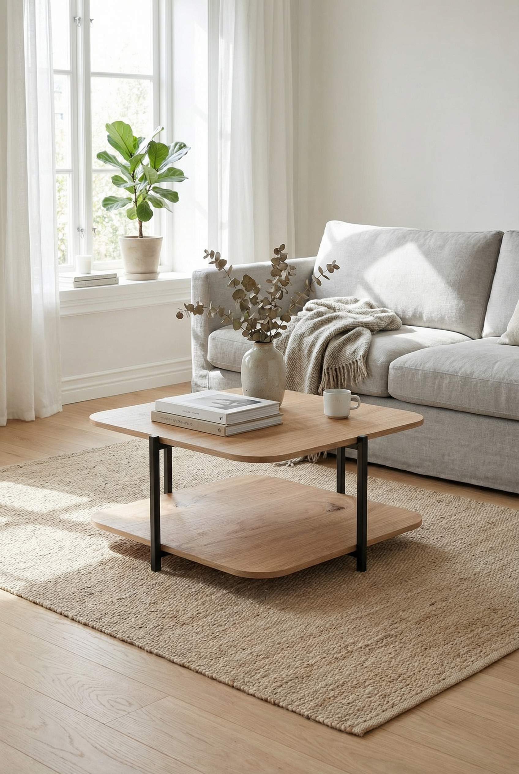 Urban Block Duo Table UBD-BN