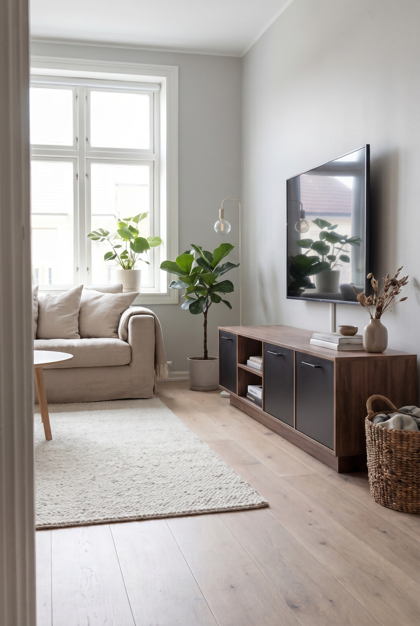 Brix TV Unit BT1-BL - (180 سم) ترابيزه تلفزيون مودرن