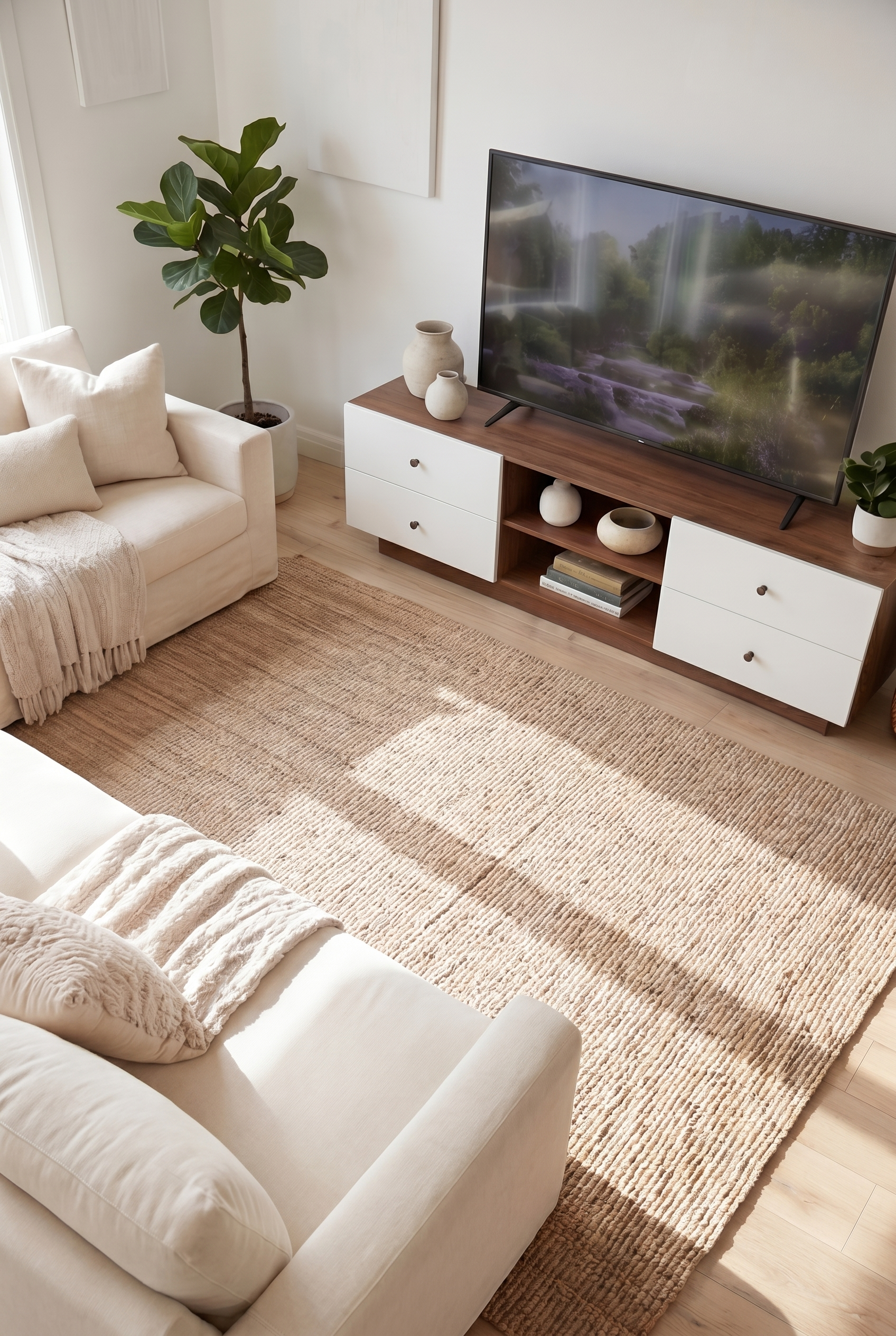 Brix TV Unit BT4-BW - ترابيزه تلفزيون مودرن