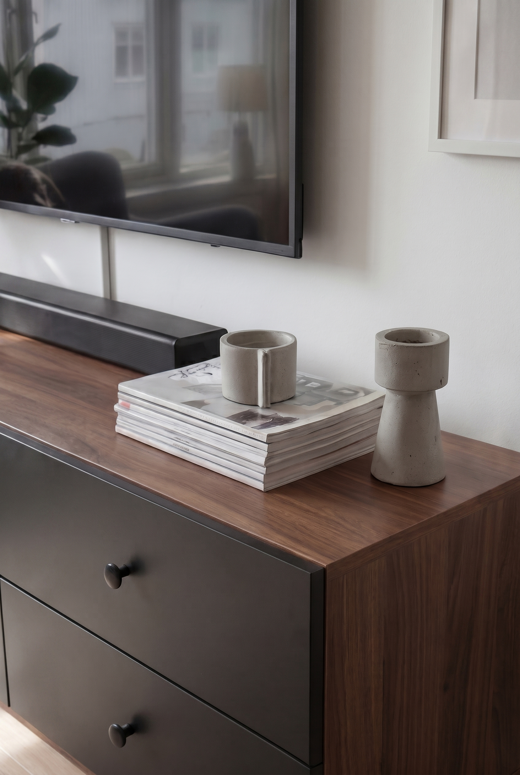Brix TV Unit BT4-BL - ترابيزه تلفزيون مودرن