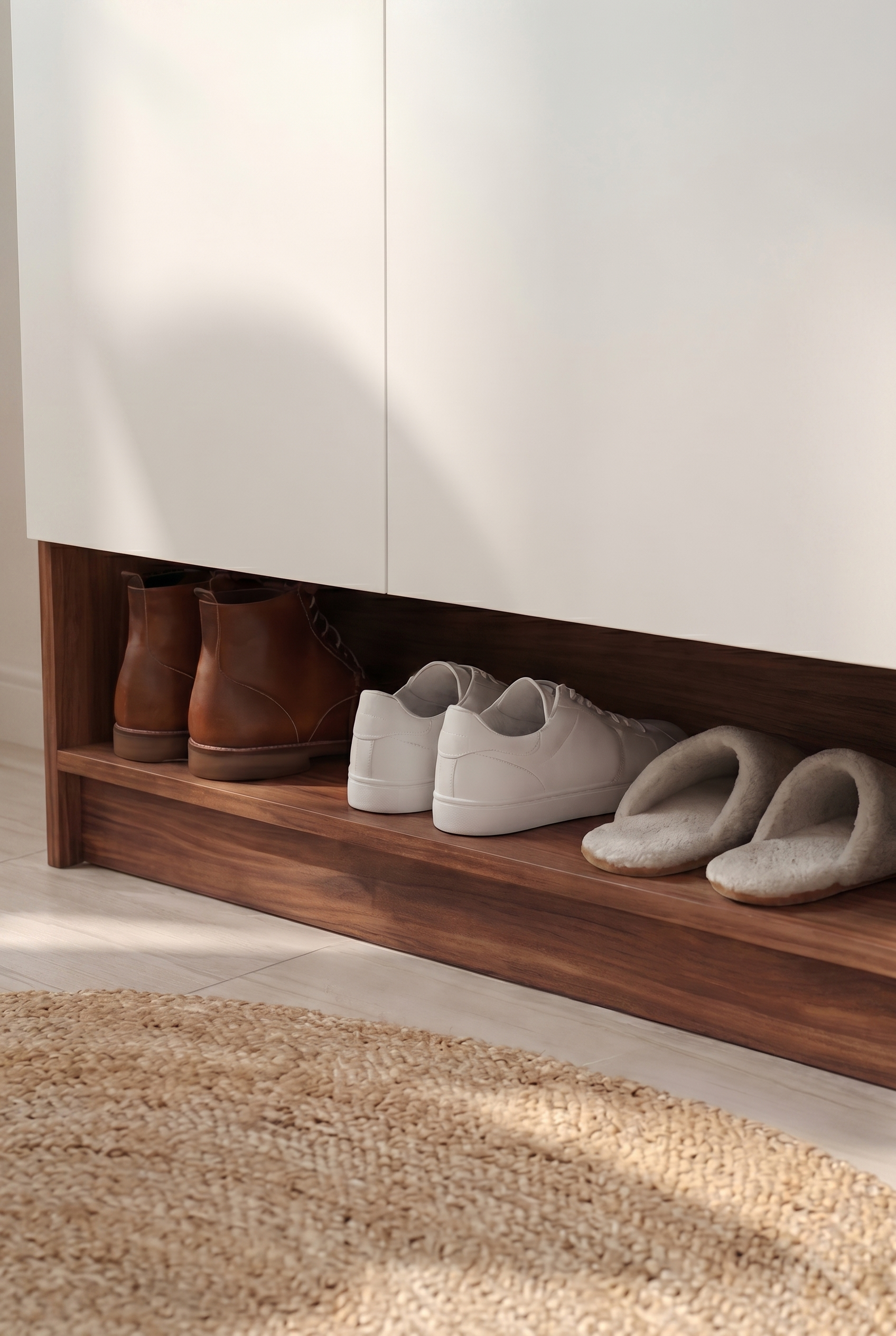 Block Shoe Cabinet SC5-BW- جزامه مودرن