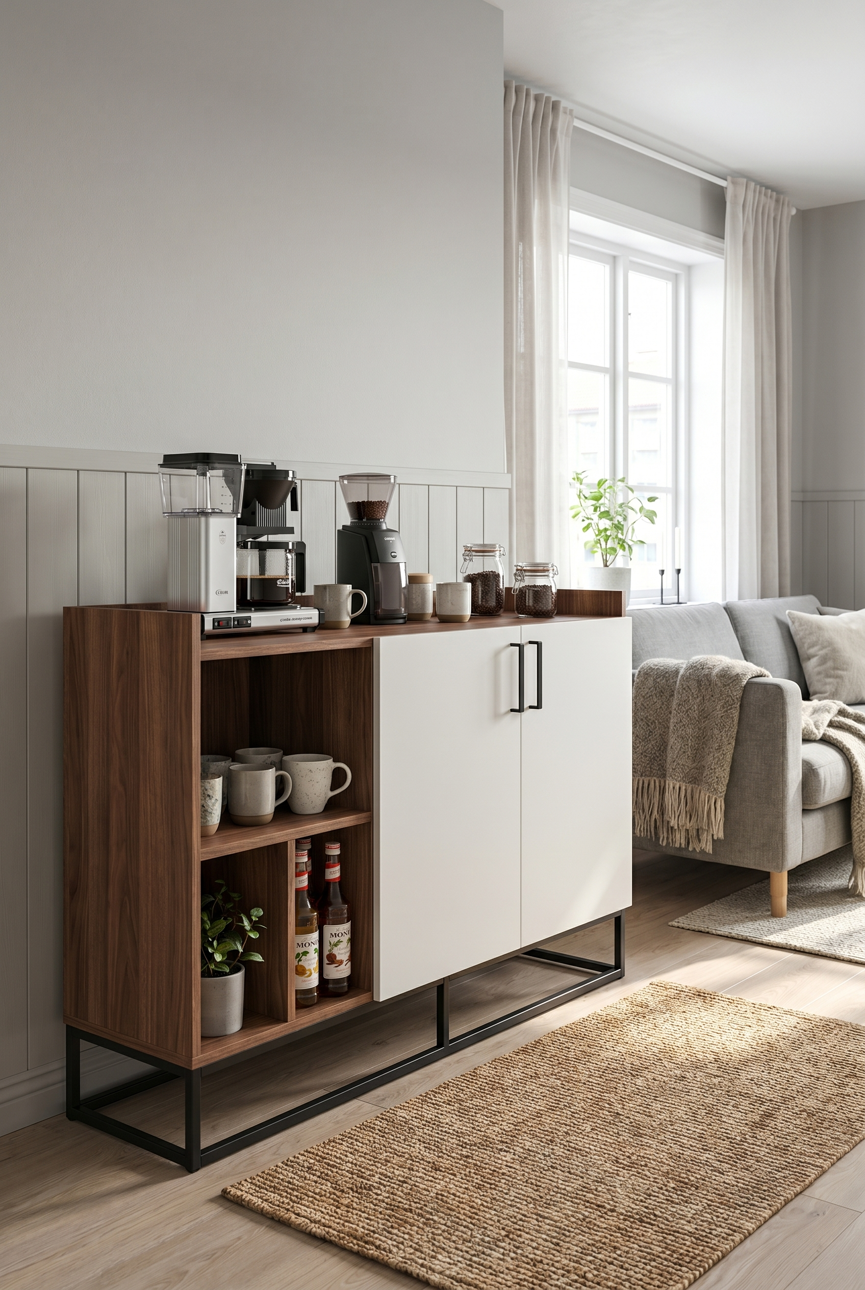 Block Coffee Corner BCC5-BW - كوفي كورنر مودرن