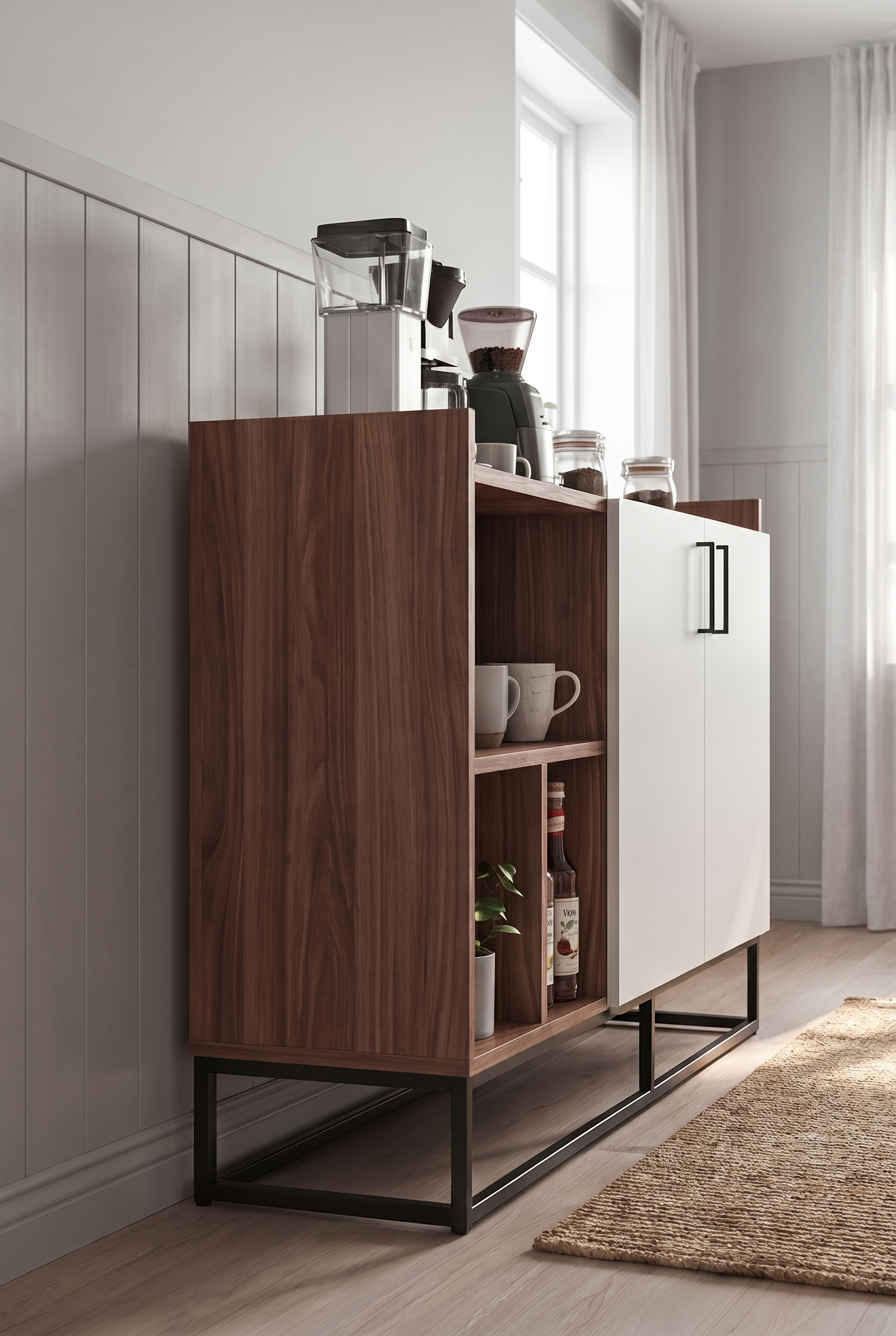 Block Coffee Corner BCC5-BW - كوفي كورنر مودرن