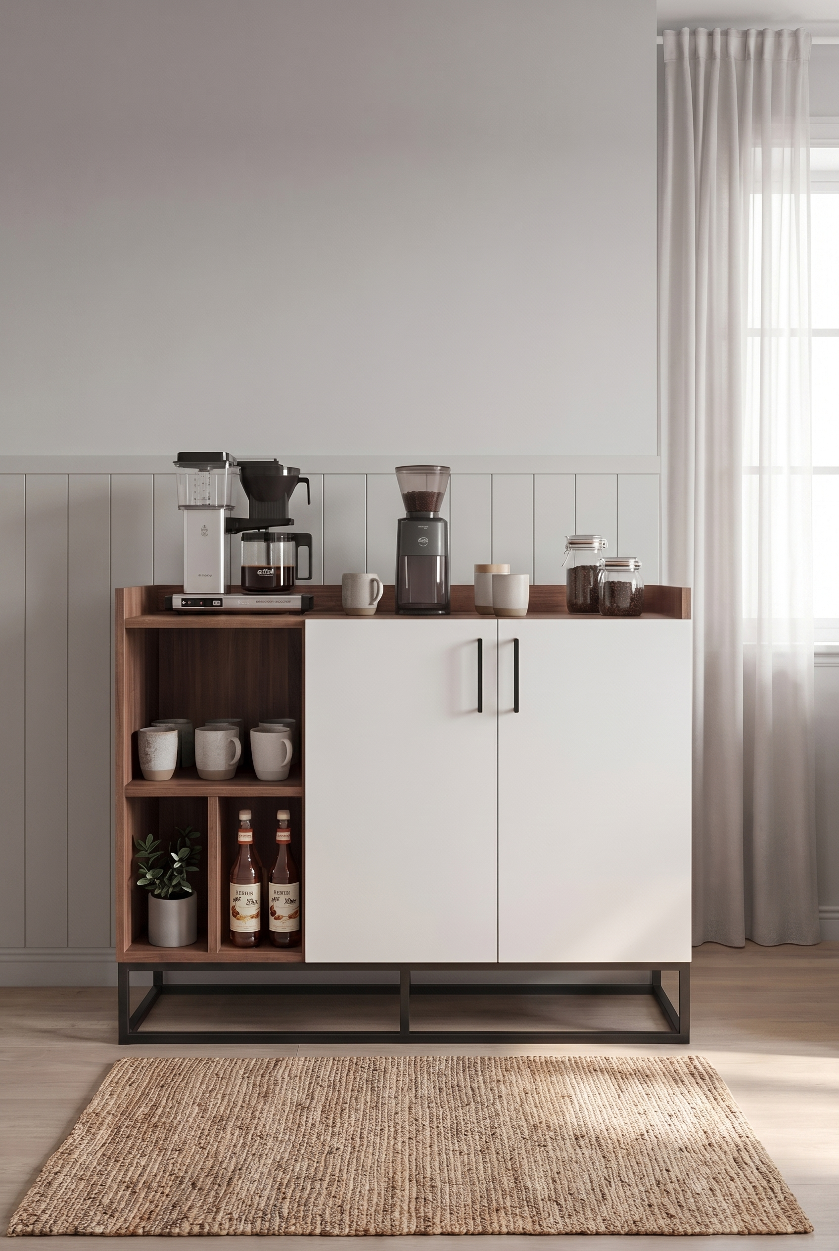Block Coffee Corner BCC5-BW - كوفي كورنر مودرن