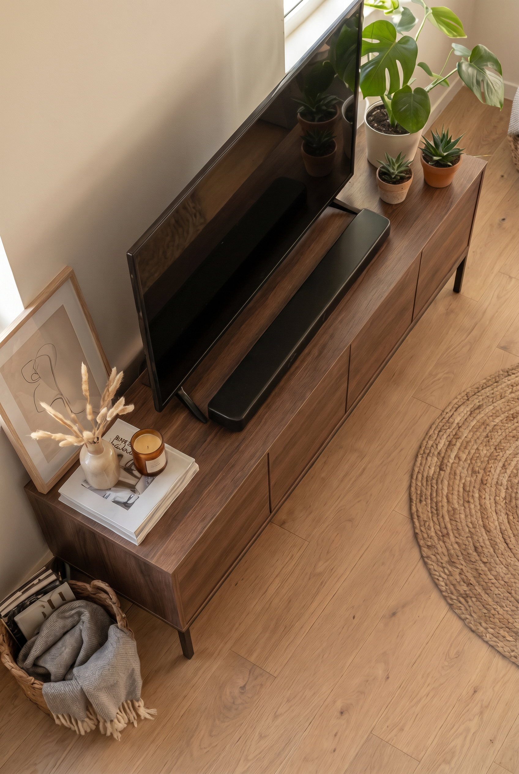 Metro TV Unit M1-B - ترابيزه تلفزيون مودرن