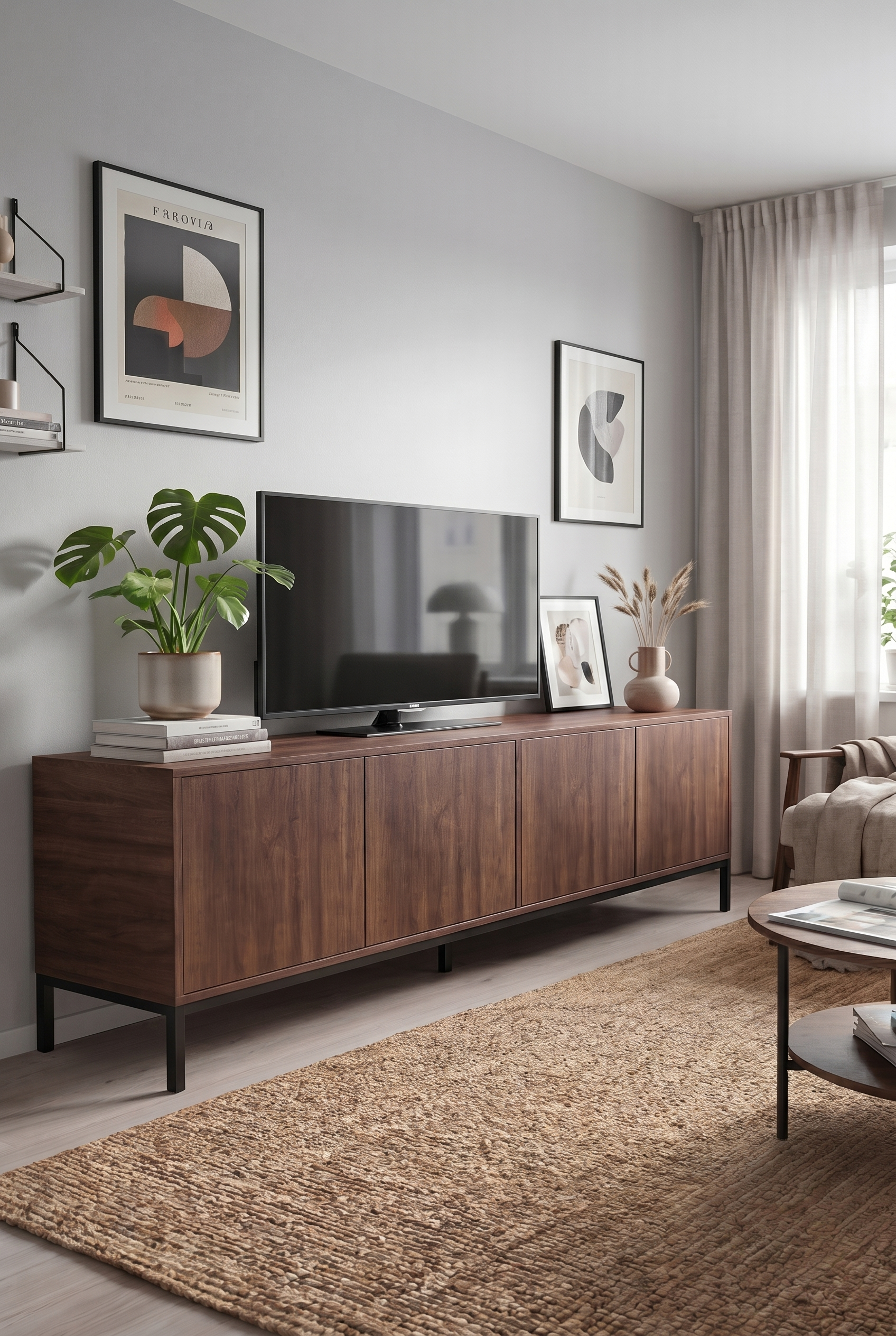 Metro TV Unit M2-B - ترابيزه تلفزيون مودرن