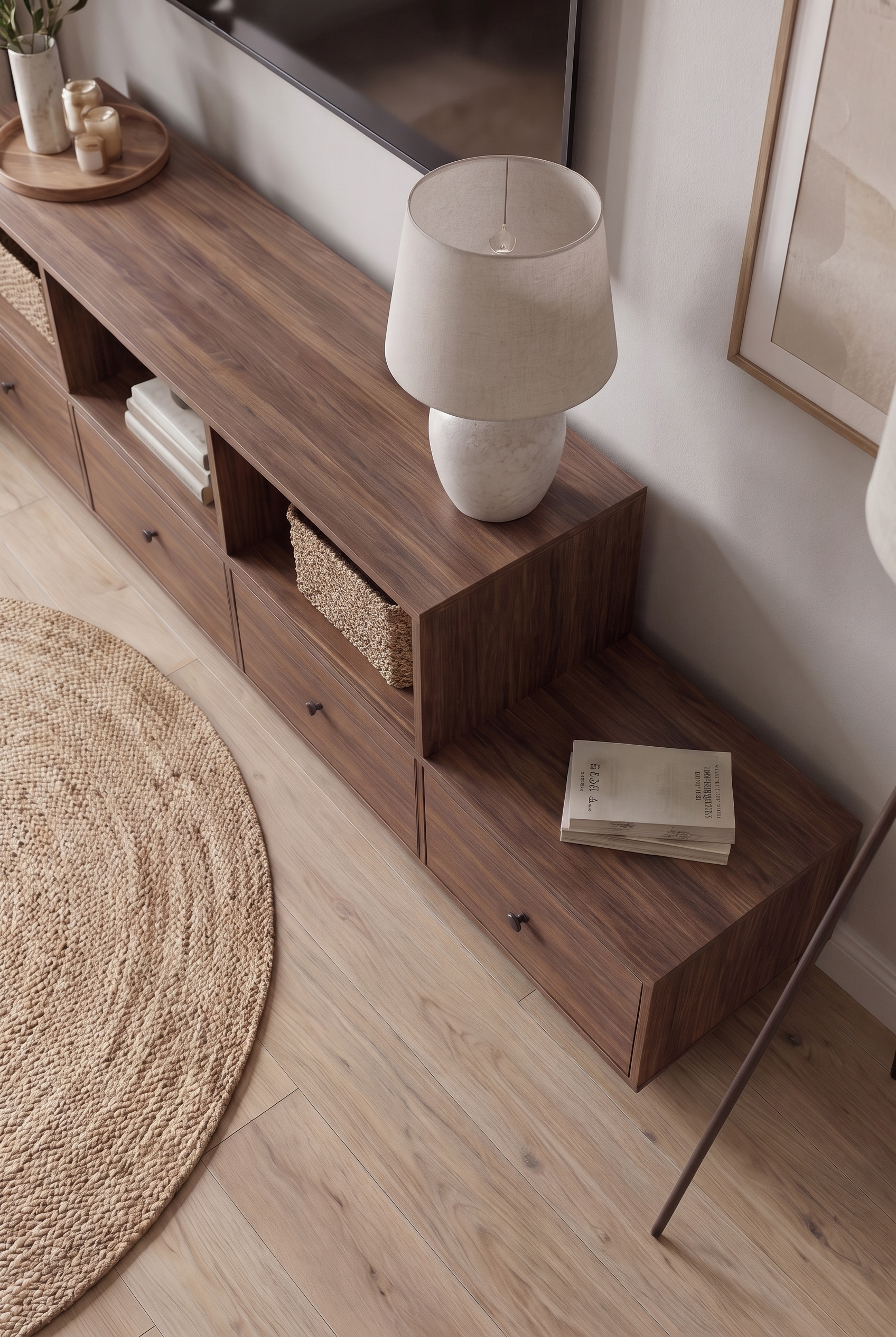 TV Unit BT9-BB - ترابيزه تلفزيون مودرن