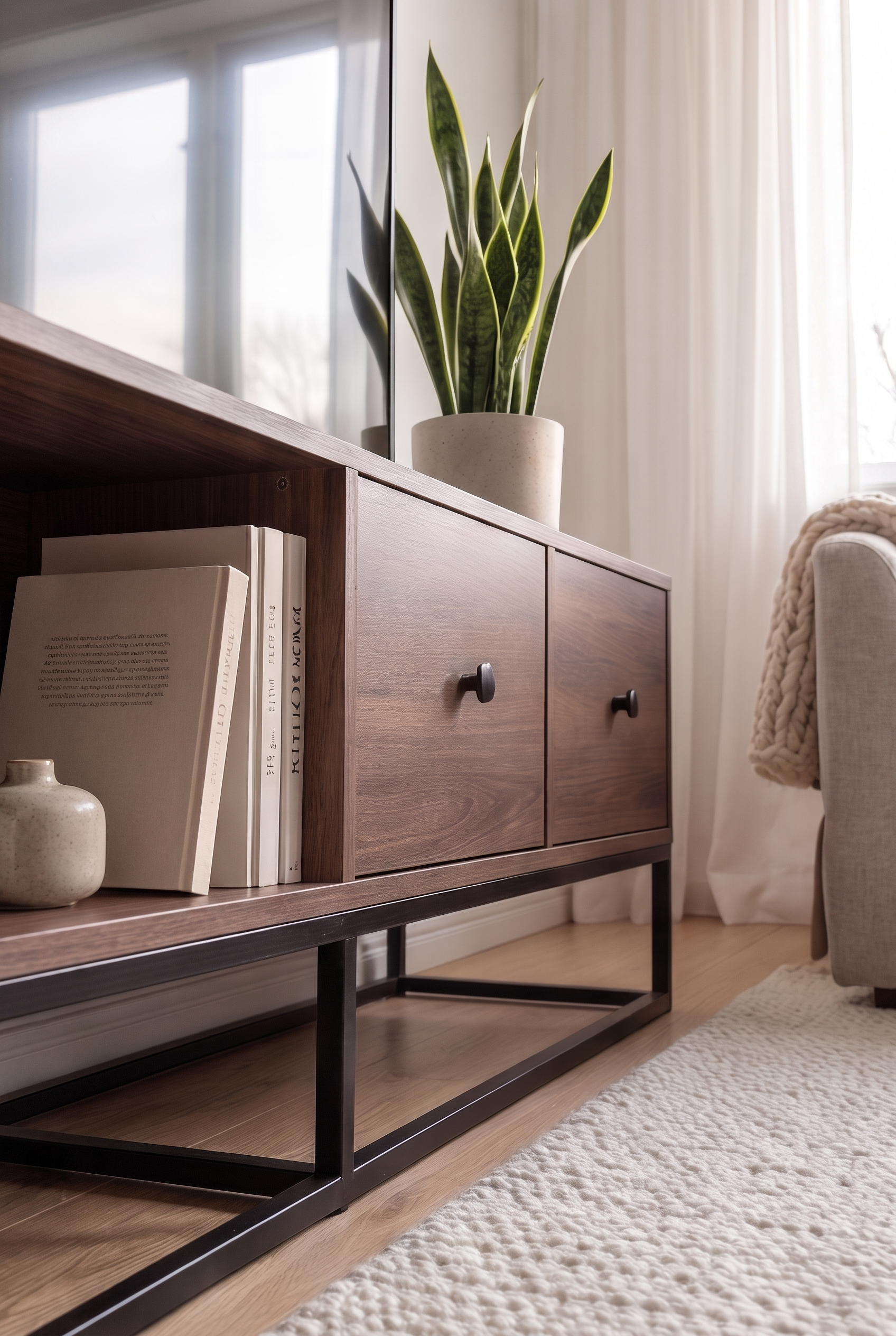 TV Unit BT10-BB - ترابيزه تلفزيون مودرن