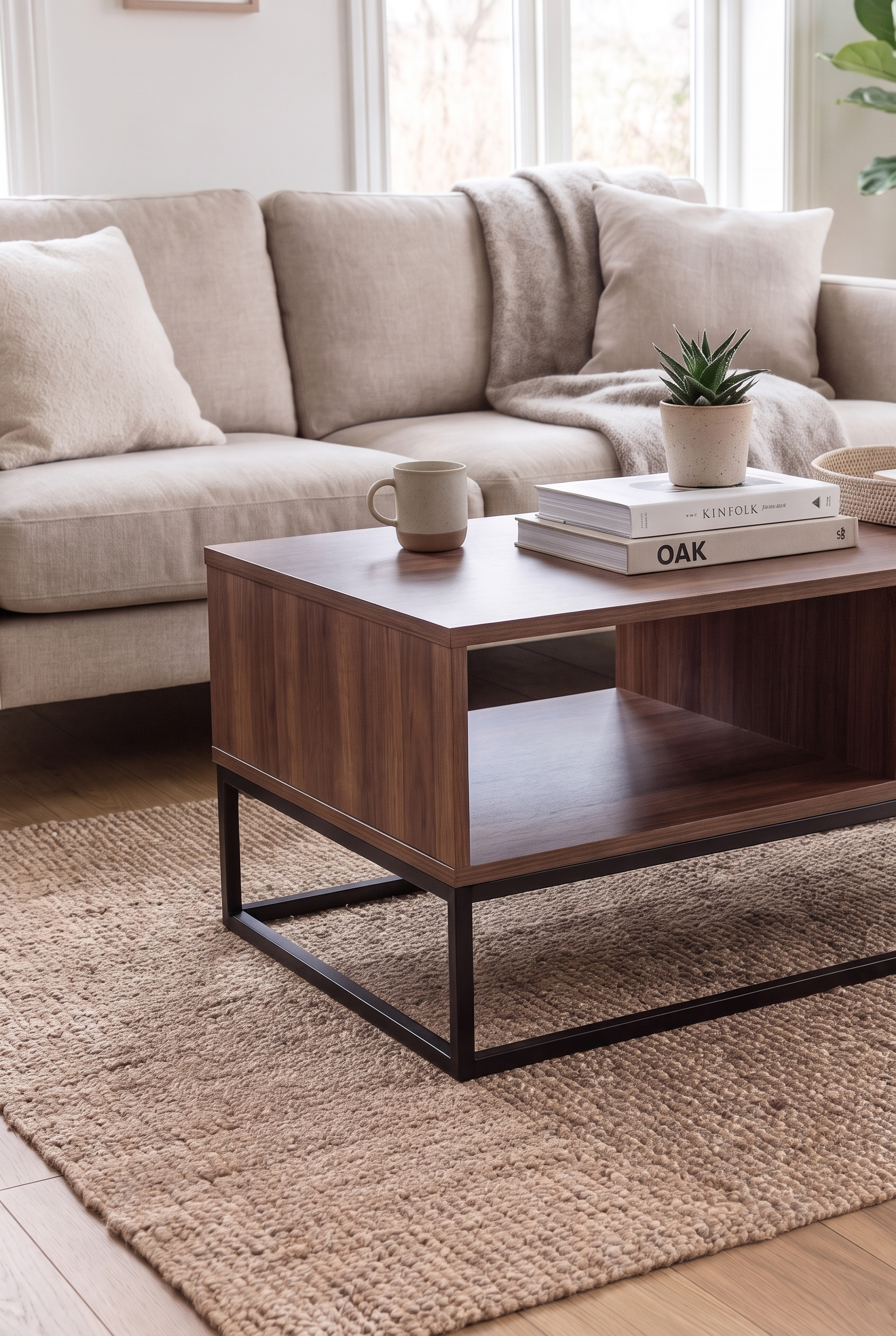 Brix Coffee Table CT10-BB ترابيزه خشب مودرن